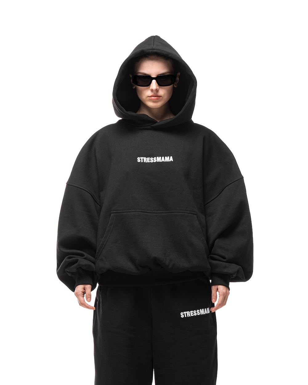 FALL25 01 TEAM HOODIE - BLACK