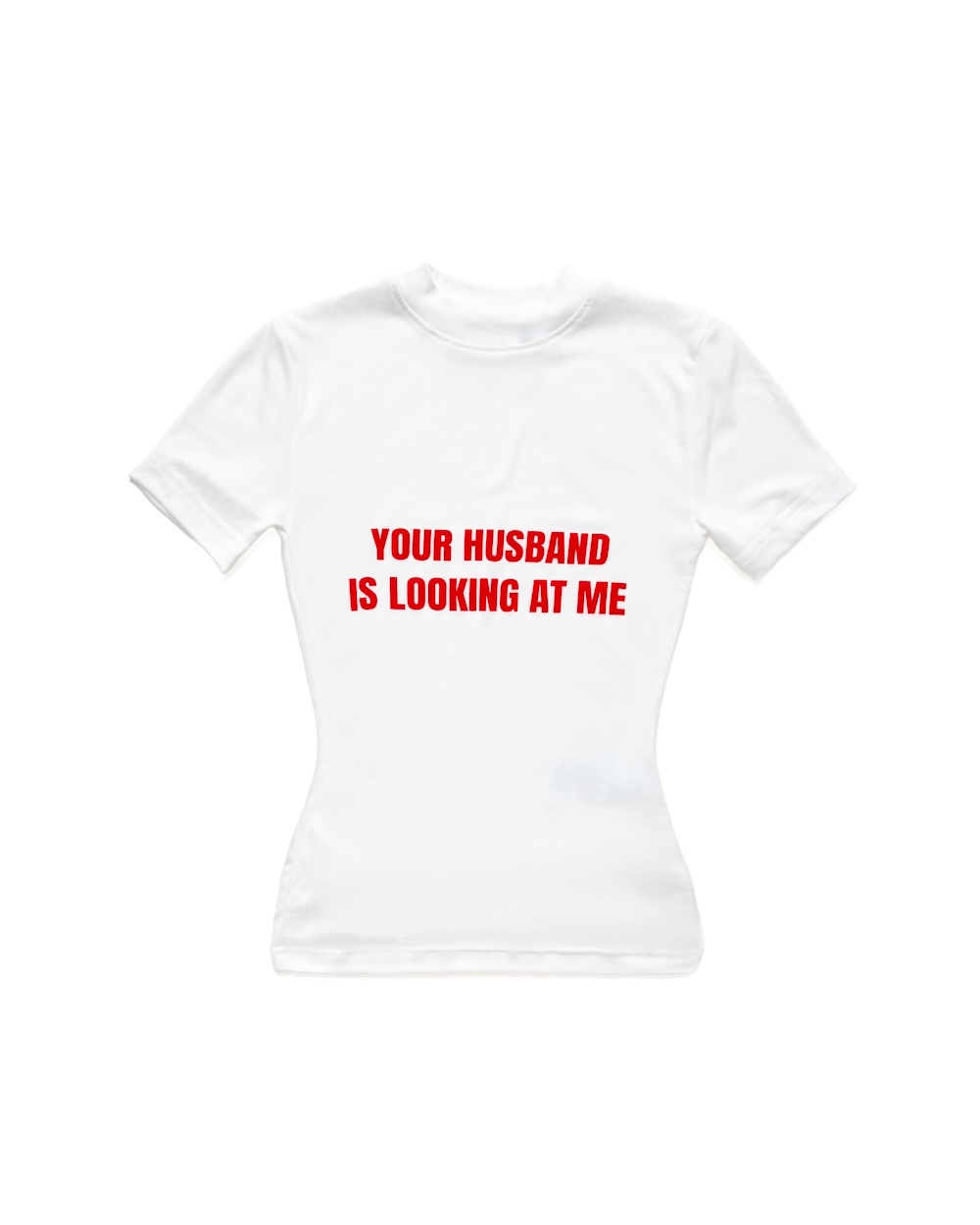 FALL25 HOTTIE BABY TEE - WHITE