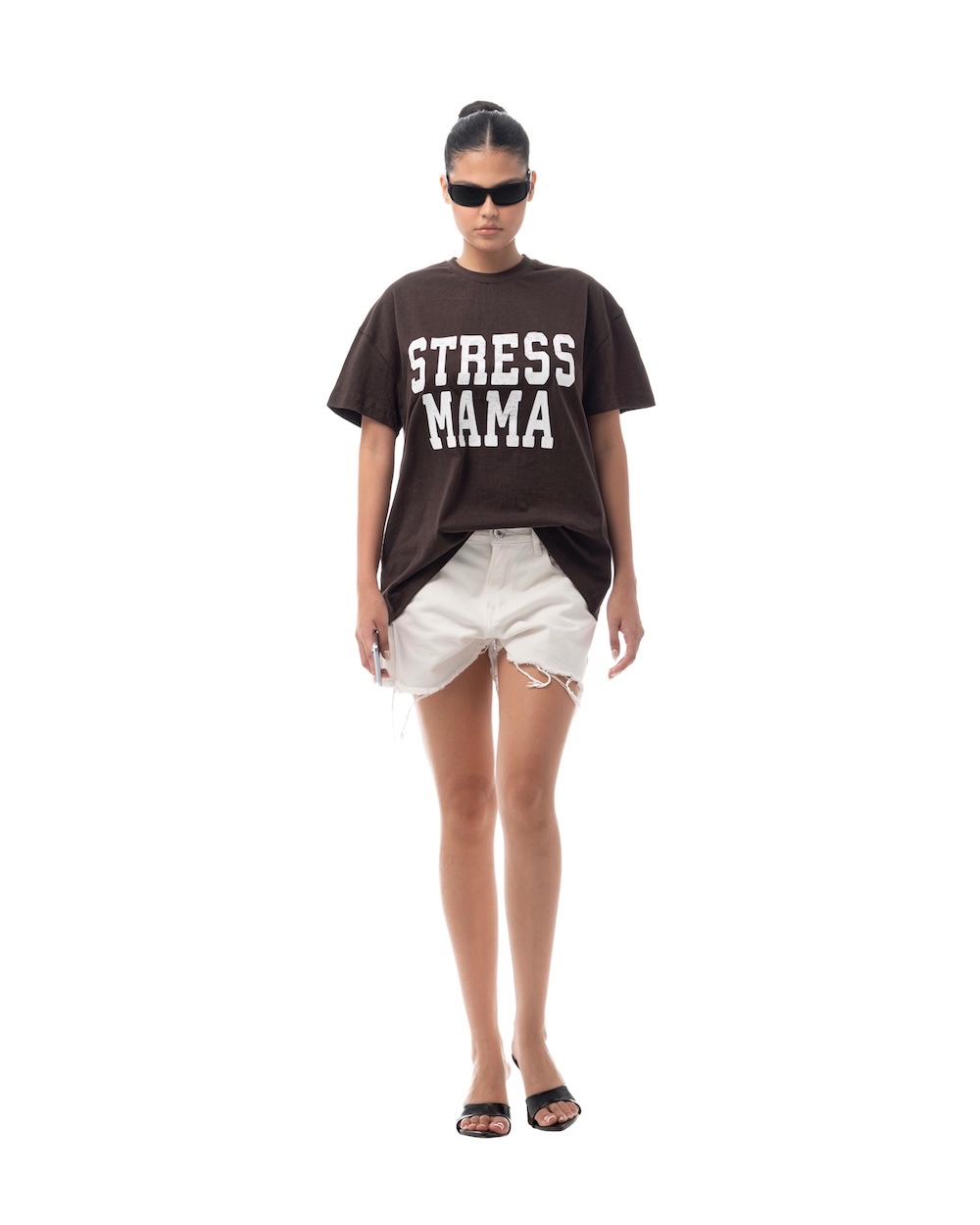 FALL25 SSMA BASIC T-SHIRT - BROWN