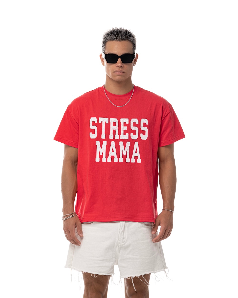 FALL25 SSMA BASIC T-SHIRT - RED