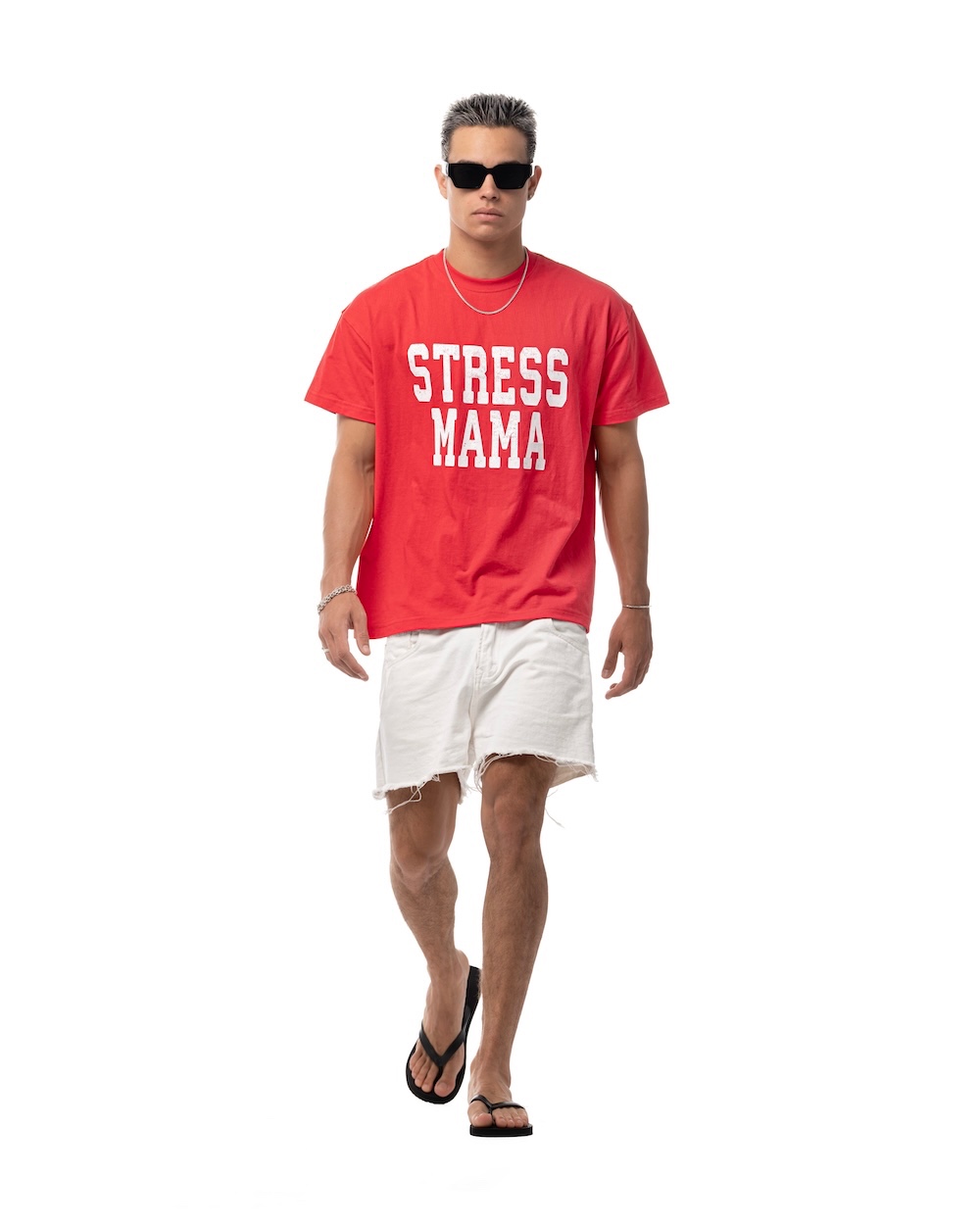 FALL25 SSMA BASIC T-SHIRT - RED