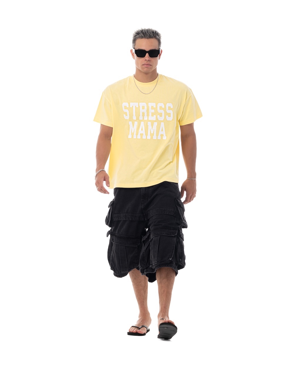 FALL25 SSMA BASIC T-SHIRT - YELLOW