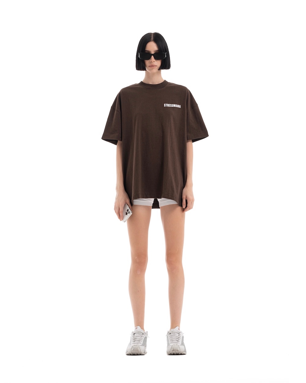 FW25 BASIC T-SHIRT - BROWN