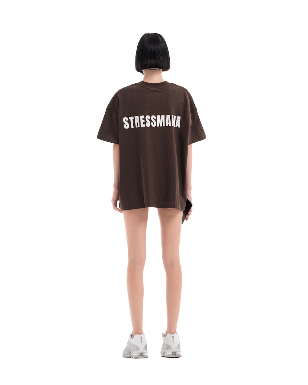 FW25 BASIC T-SHIRT - BROWN