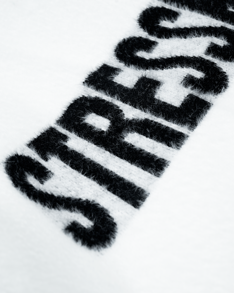 FW25 KNIT SWEATER - WHITE