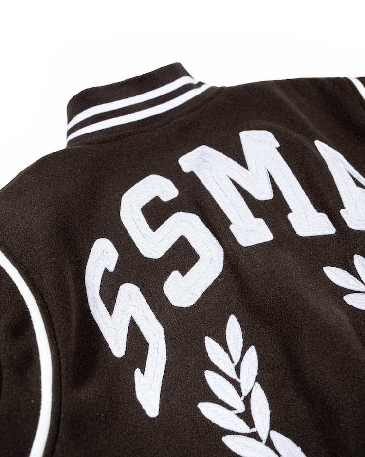 FW25 VARSITY JACKET - BROWN