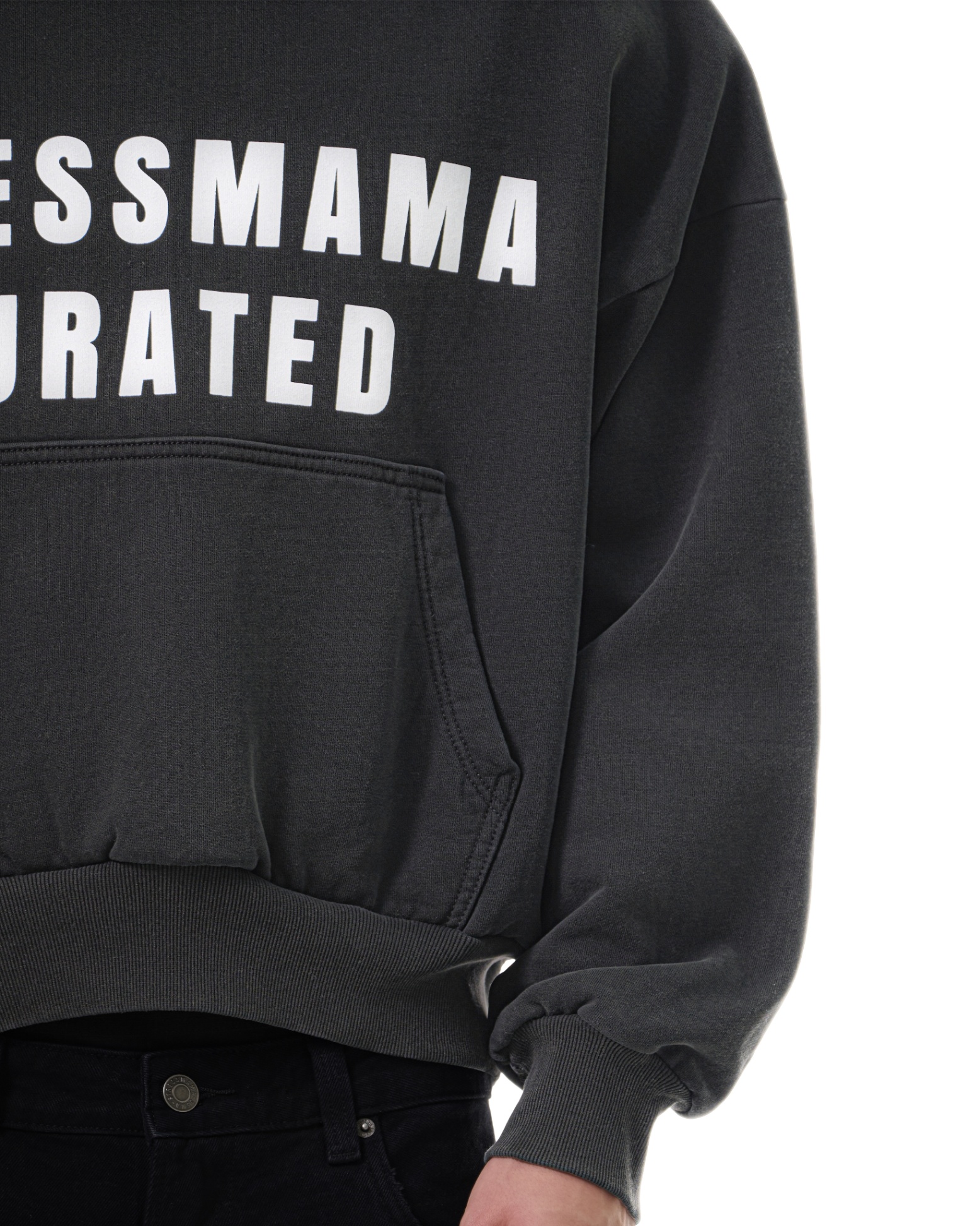 FW25 CURATED HOODIE - BLACK