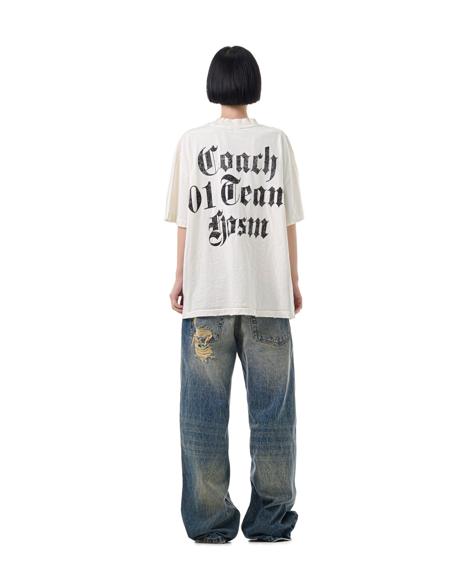 FW25 COACH 01 TEAM T-SHIRT - WHITE
