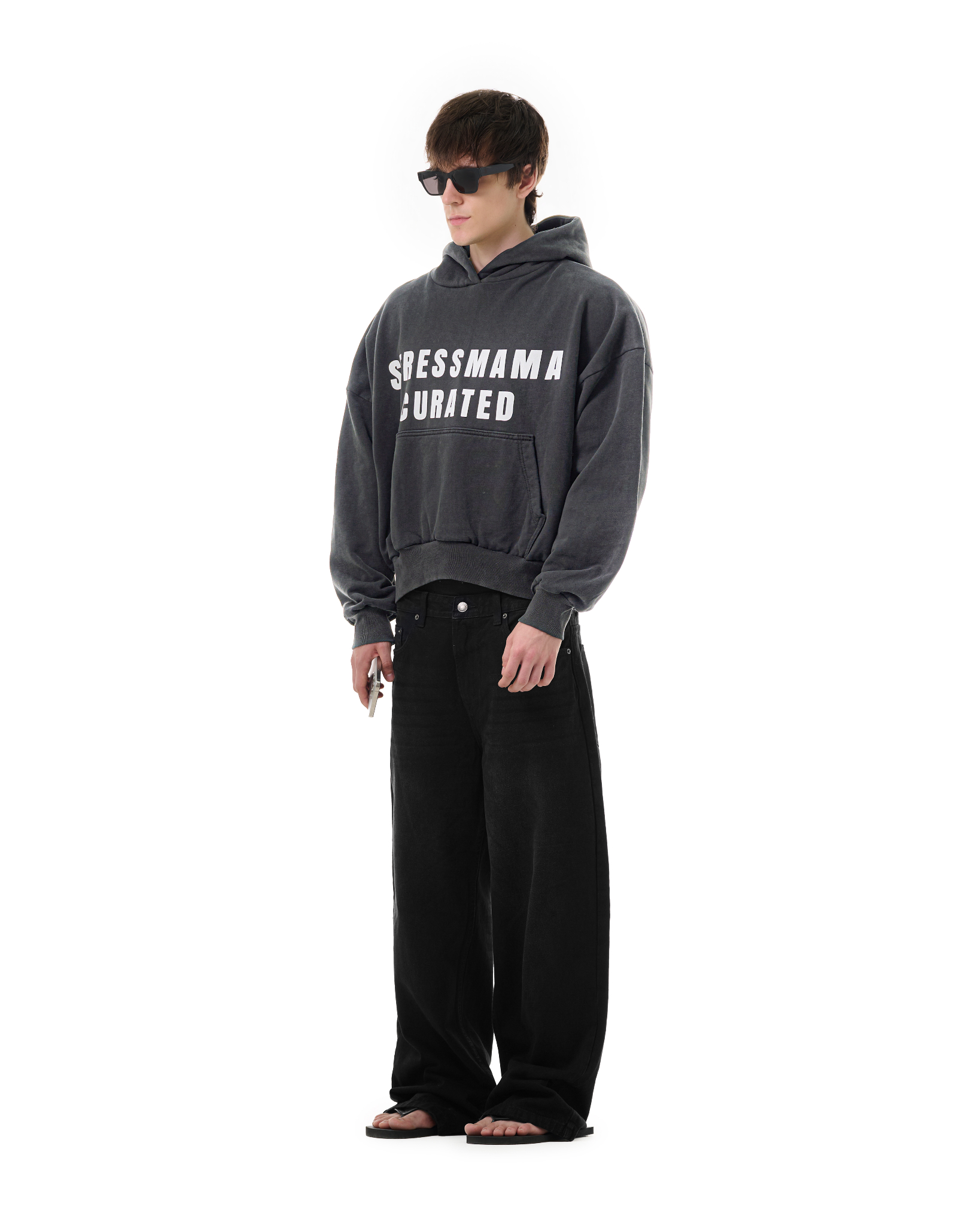 FW25 CURATED HOODIE - BLACK