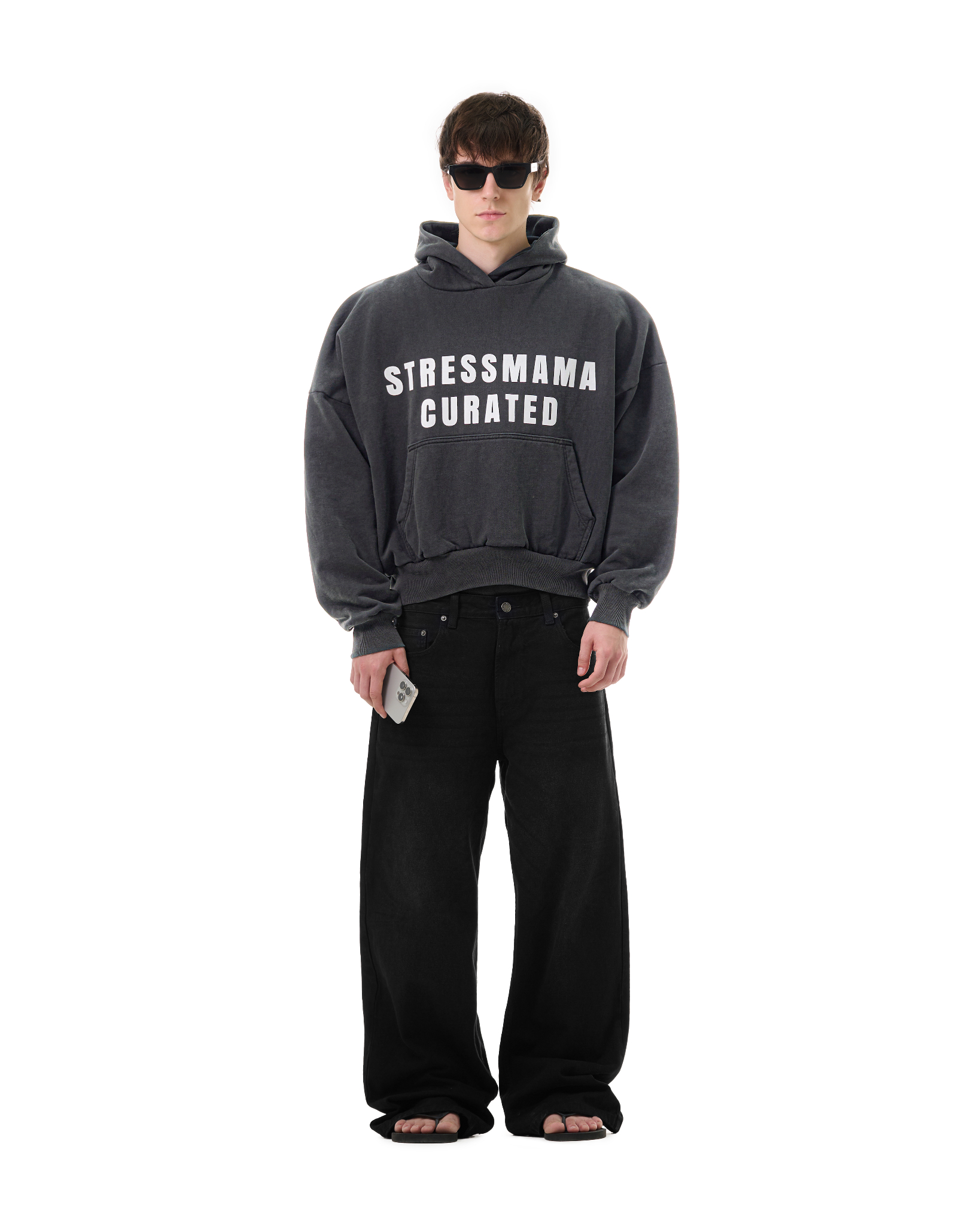 FW25 CURATED HOODIE - BLACK