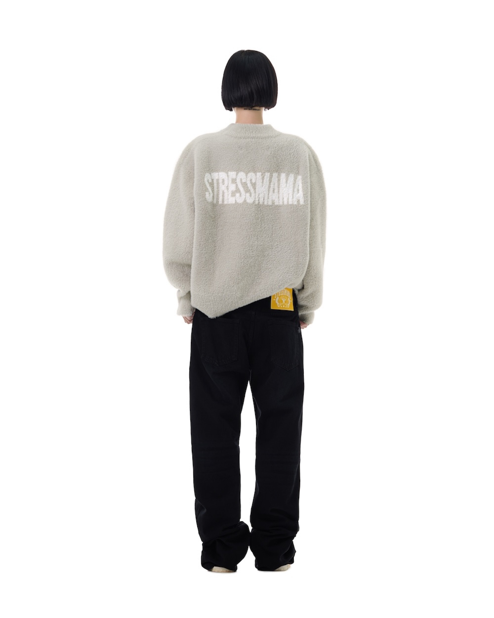 FW25 KNIT SWEATER - GRAY
