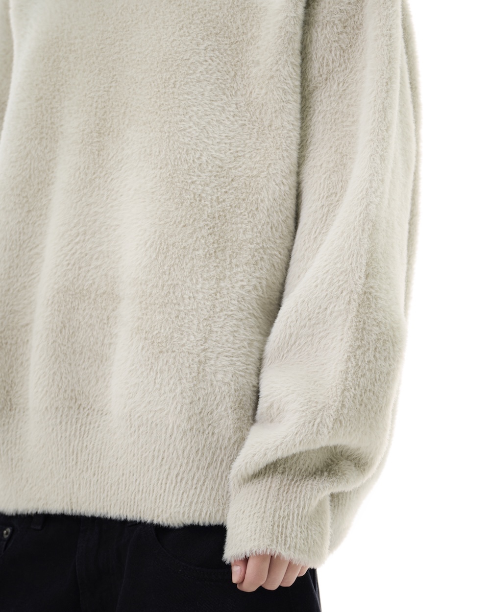 FW25 KNIT SWEATER - GRAY
