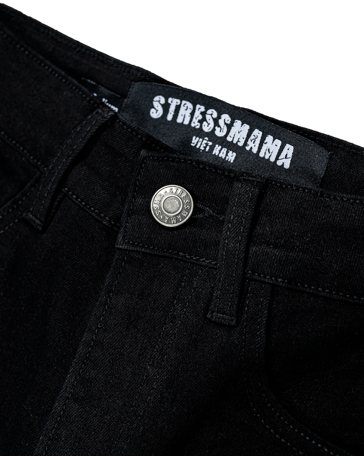 FW25 FLARED JEANS - BLACK