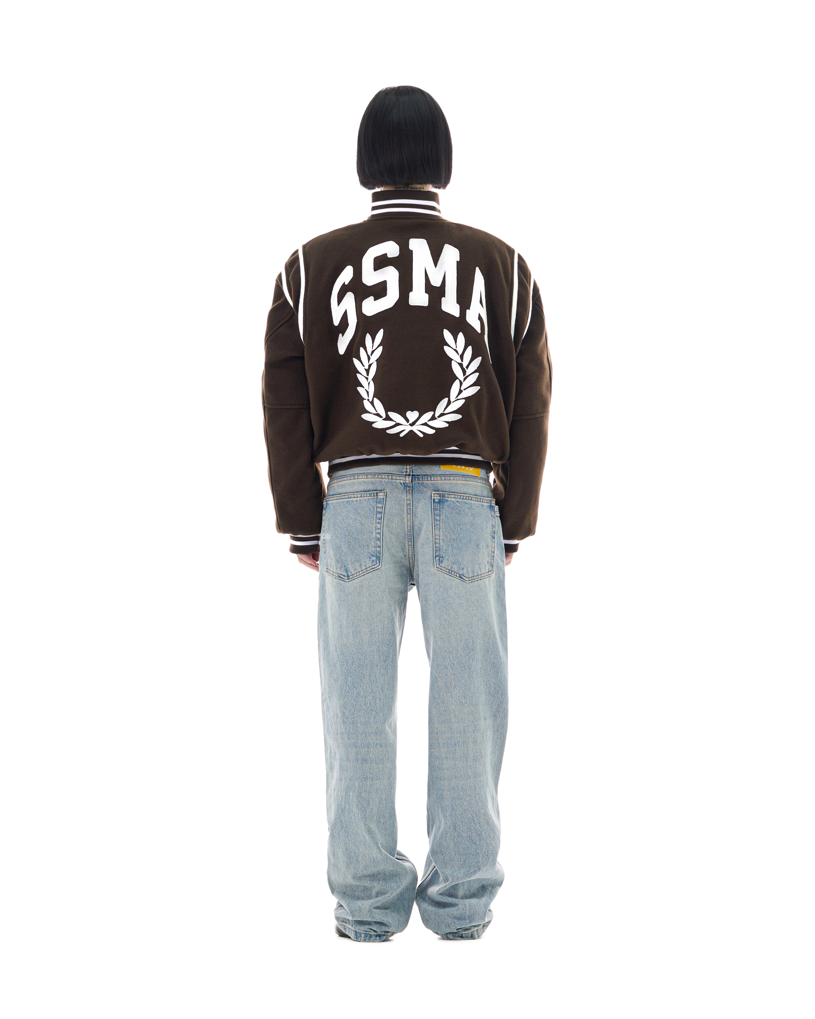 FW25 VARSITY JACKET - BROWN