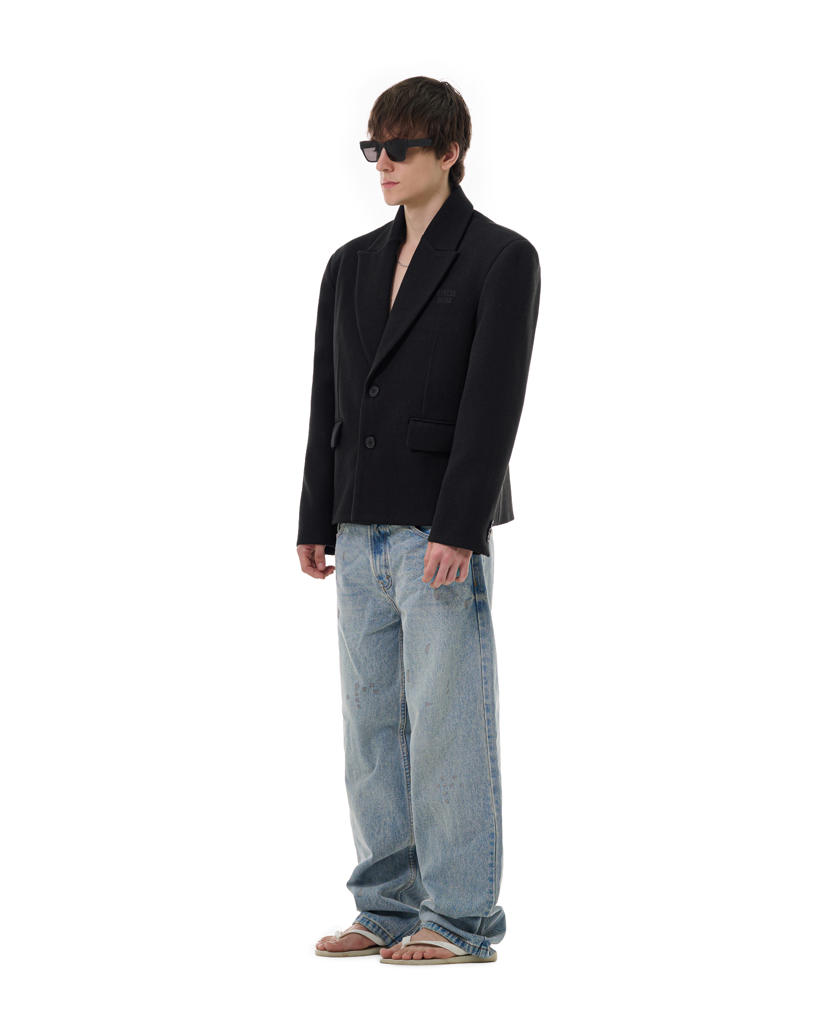 FW25 BASIC BLAZER - BLACK