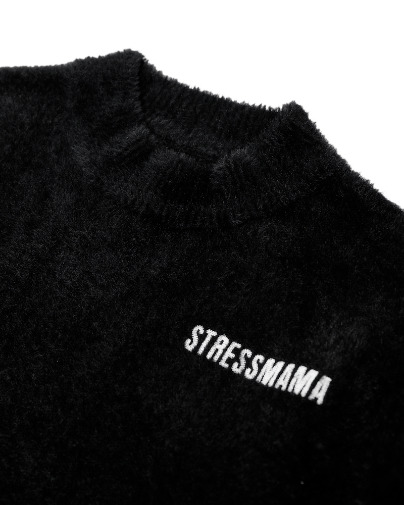FW25 KNIT SWEATER - BLACK