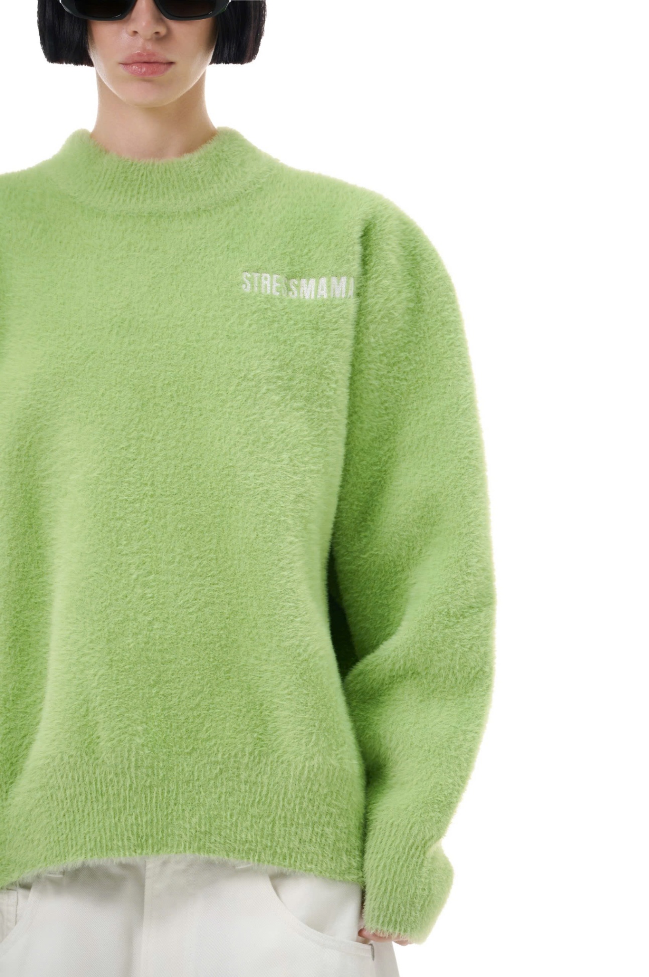FW25 KNIT SWEATER - GREEN