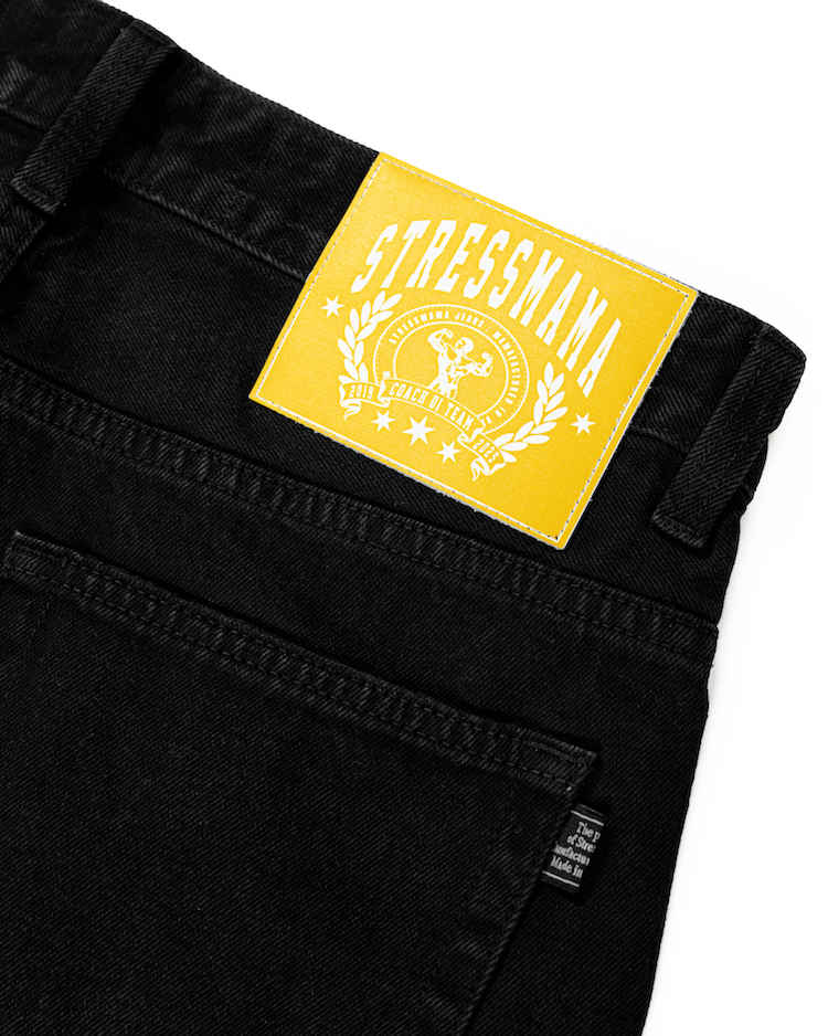 FW25 BAGGY JEANS - BLACK