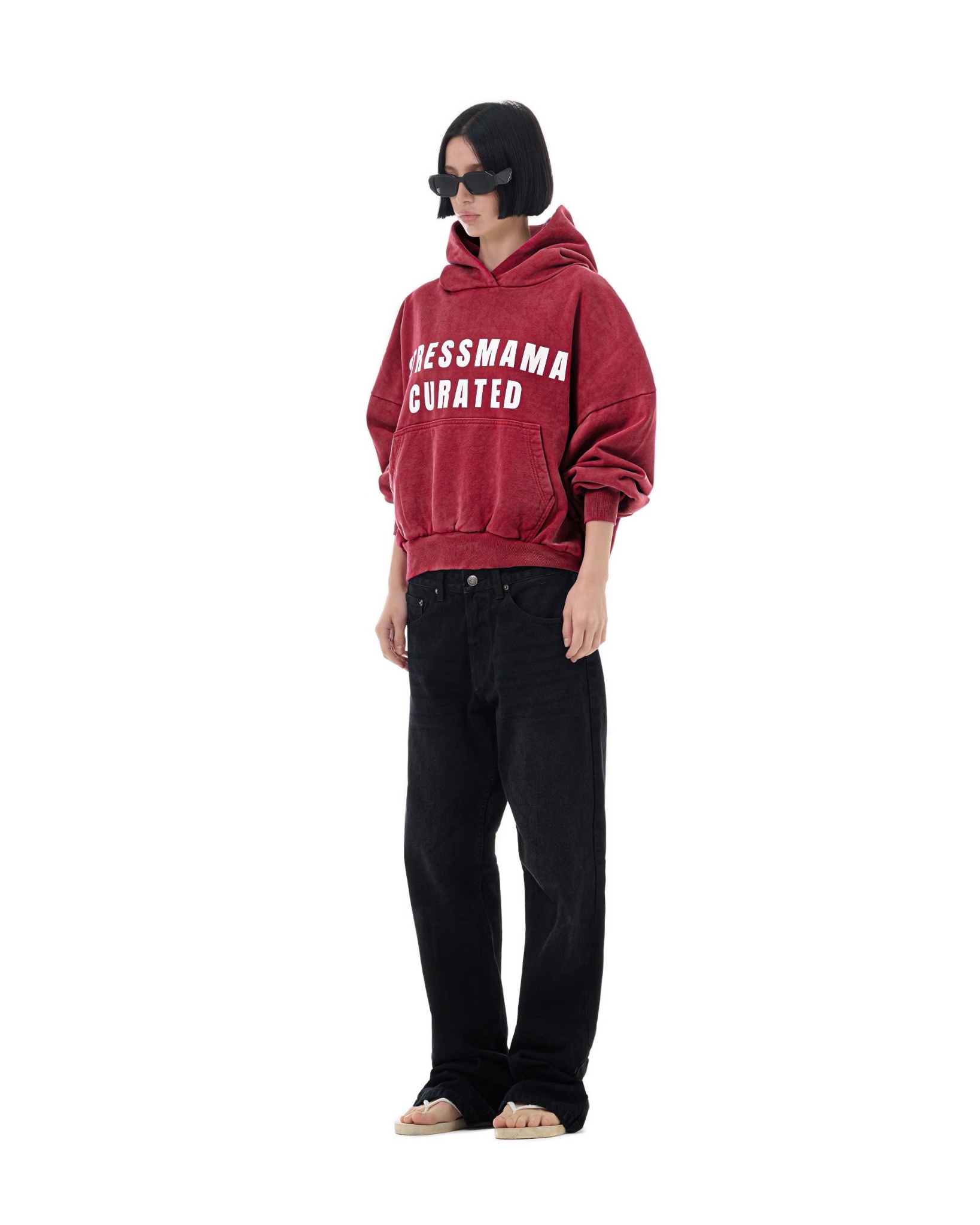 FW25 CURATED HOODIE - RED