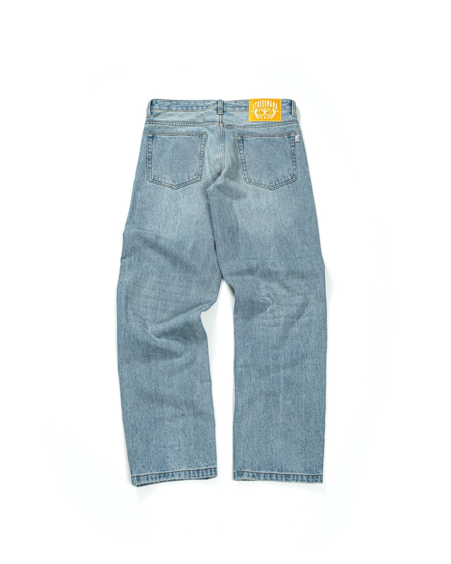 FW25 PAINT SPLATTER JEANS - BLUE