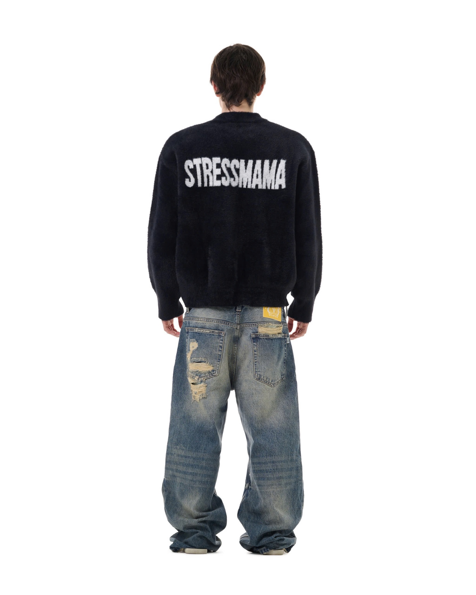 FW25 KNIT SWEATER - BLACK
