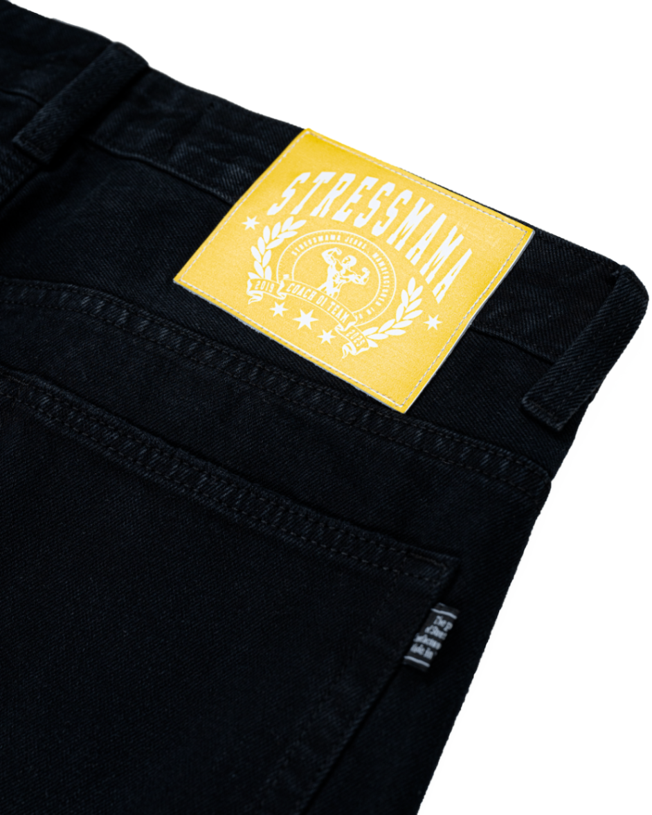 FW25 LOOSE FIT JEANS - BLACK