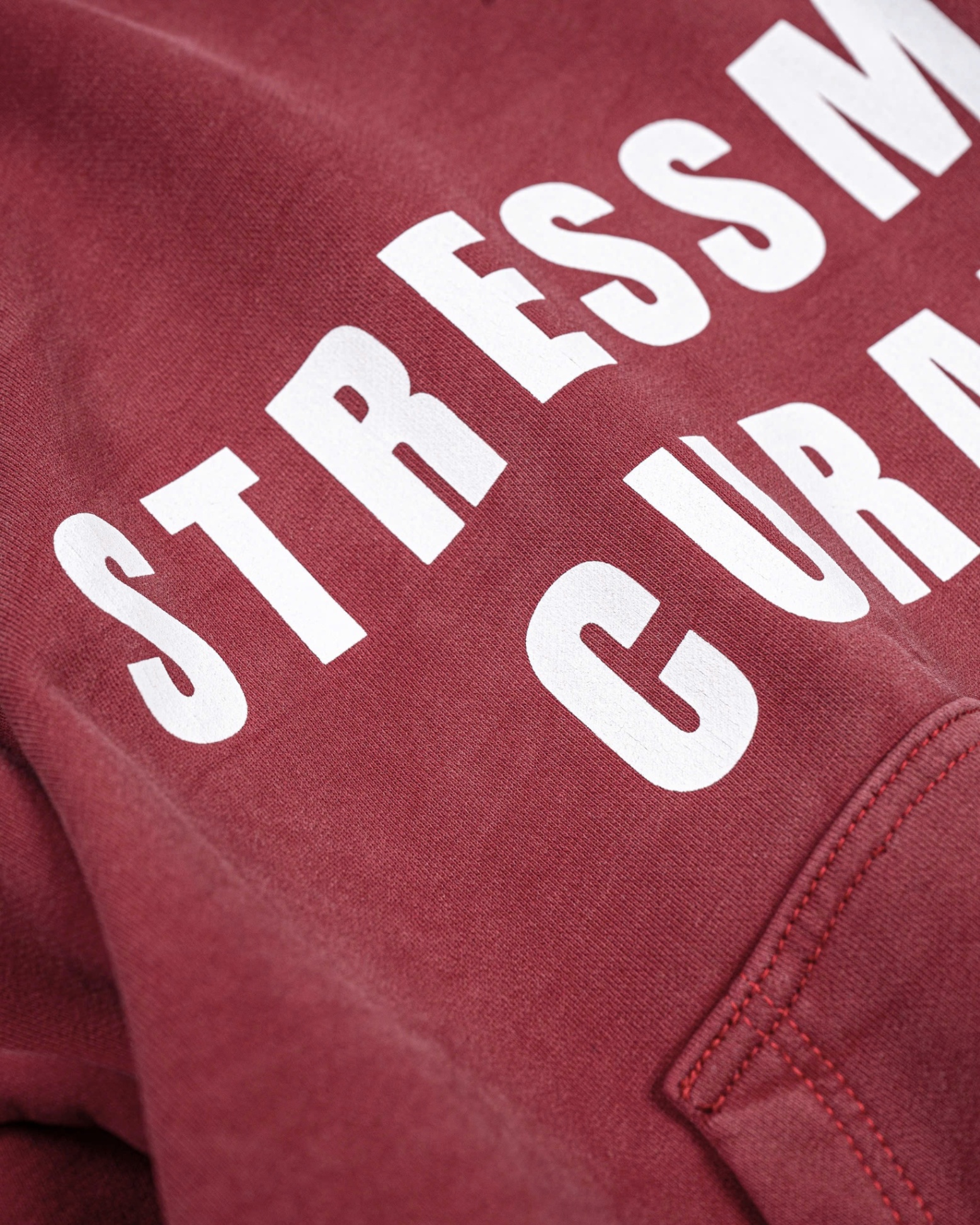 FW25 CURATED HOODIE - RED
