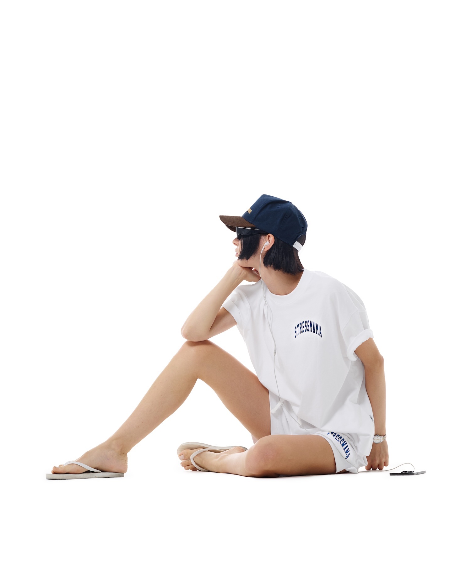 SSMA SPORTS SHORTS - WHITE