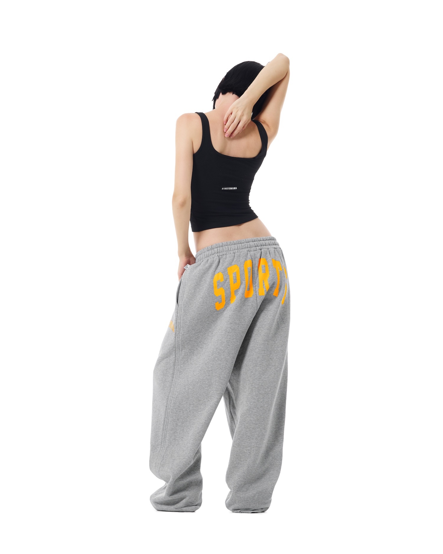 SSMA SPORTS SWEAT PANTS - GRAY
