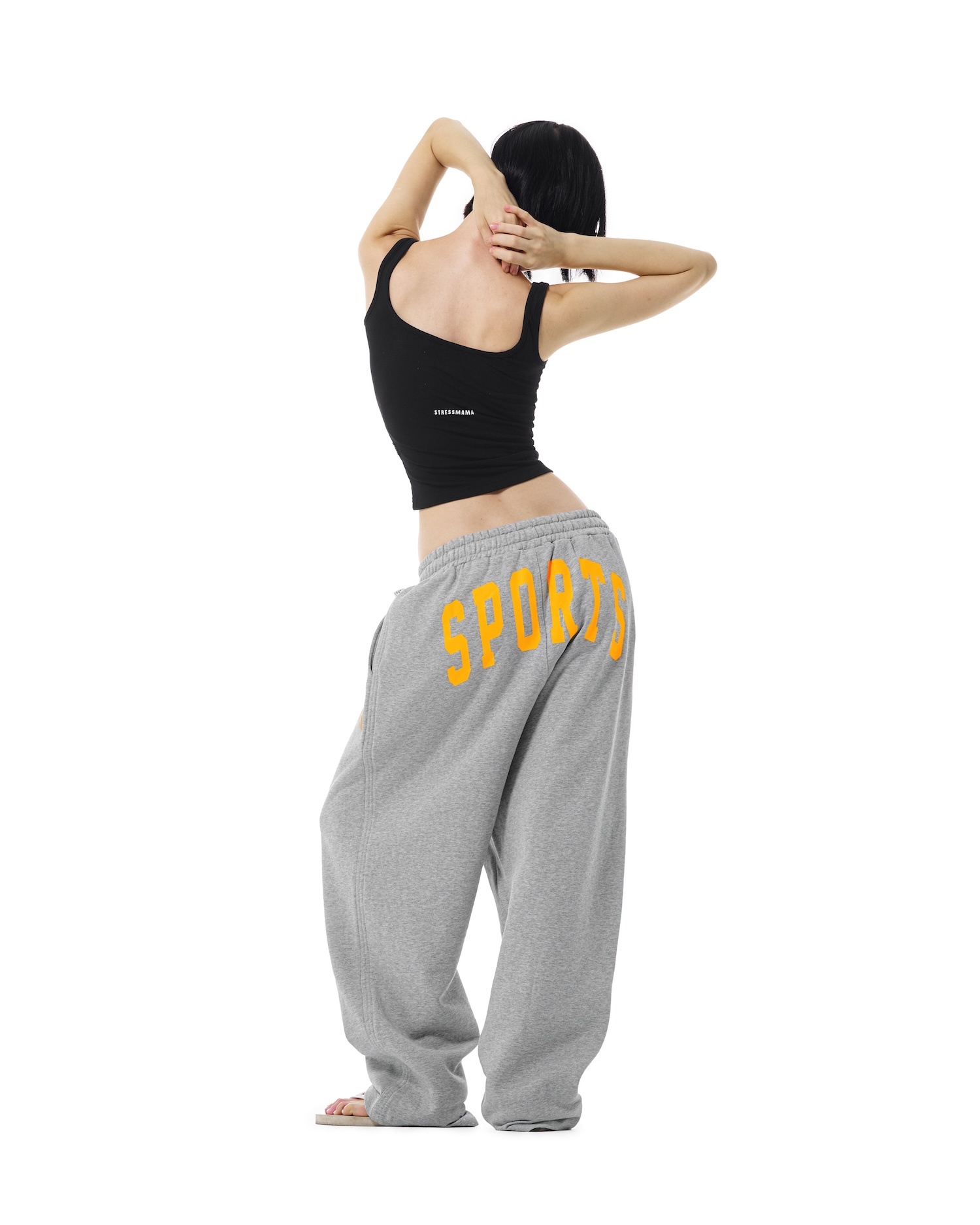 SSMA SPORTS SWEAT PANTS - GRAY