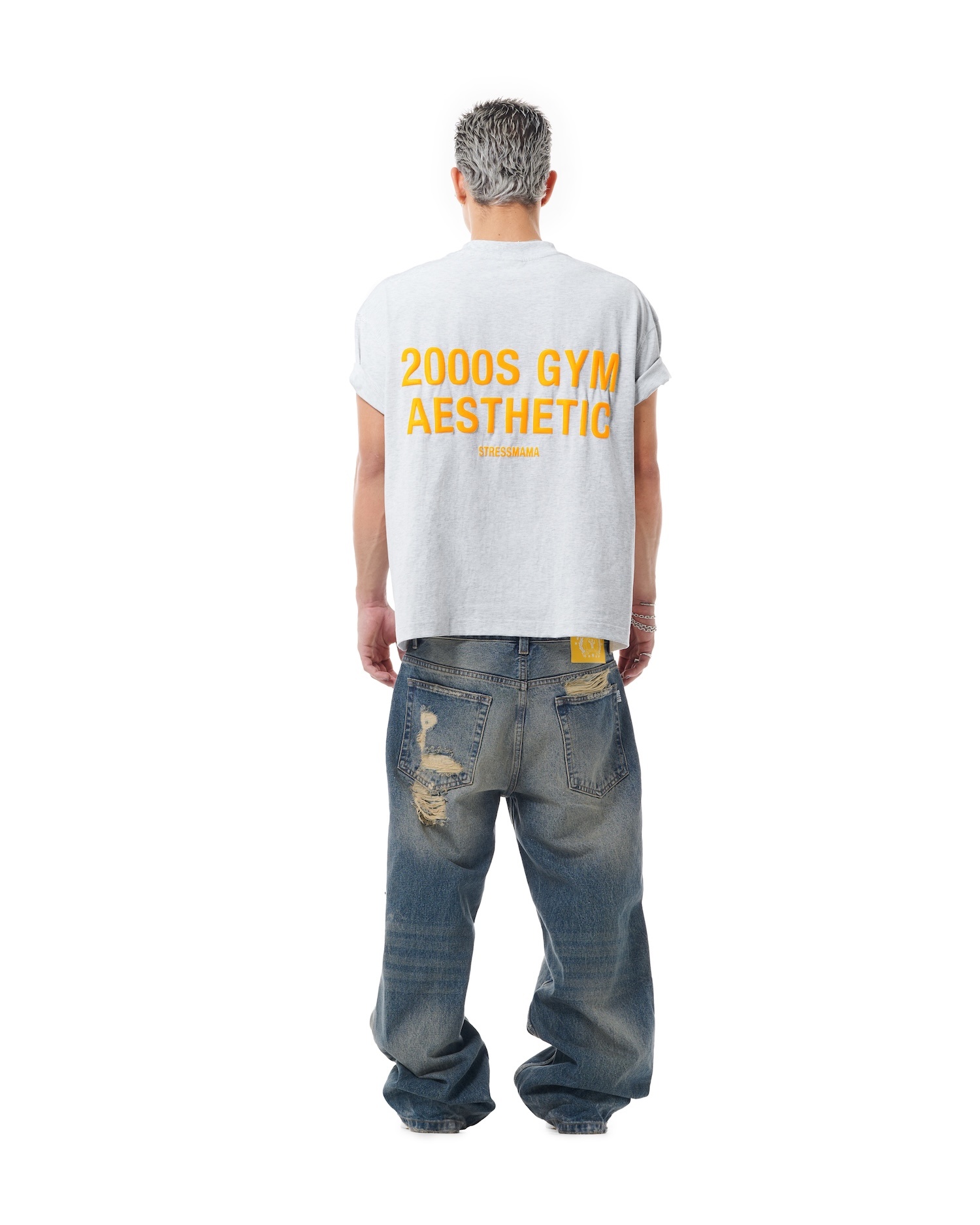 SSMA SPORTS 2000S T-SHIRT - GRAY