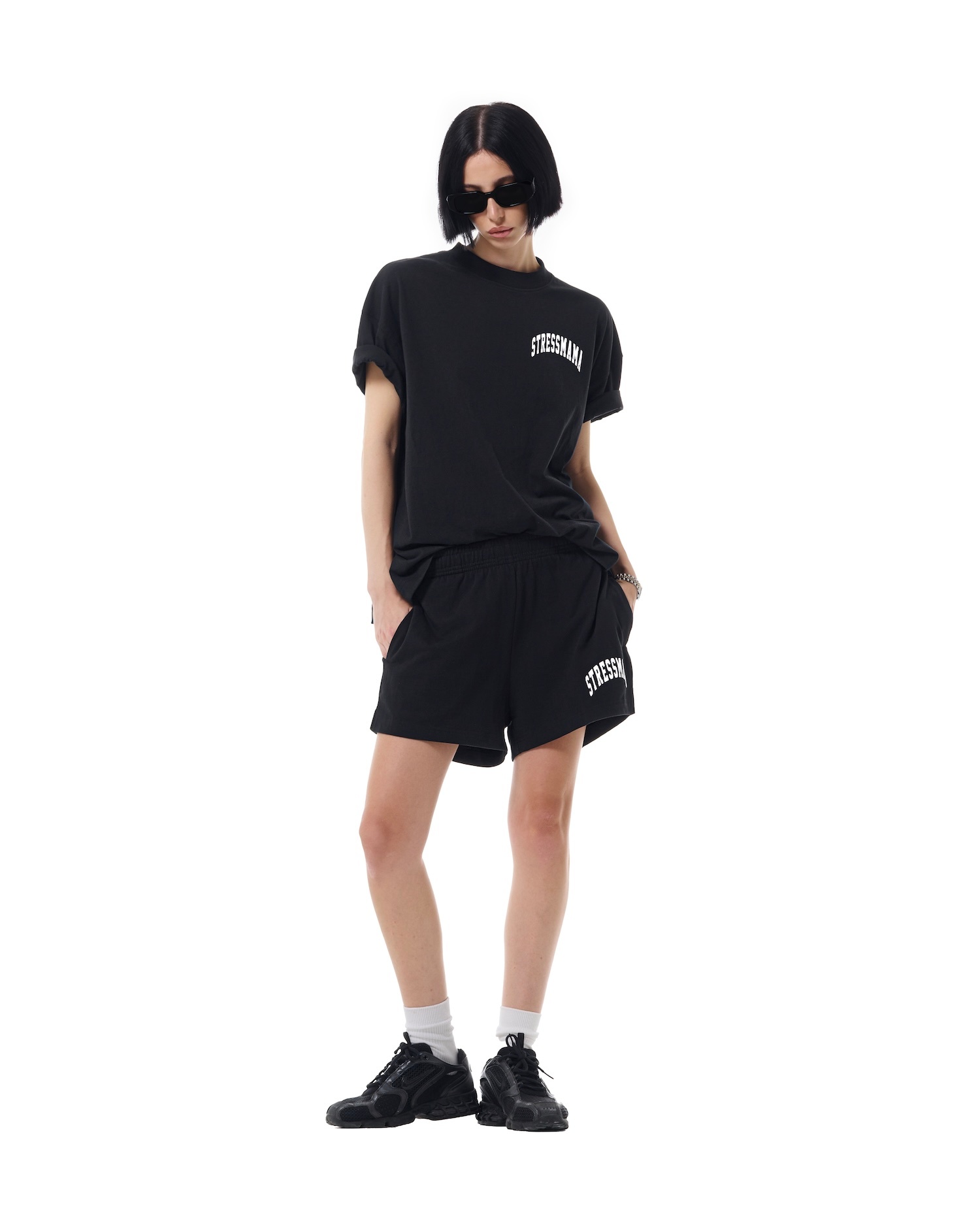SSMA SPORTS SHORTS - BLACK