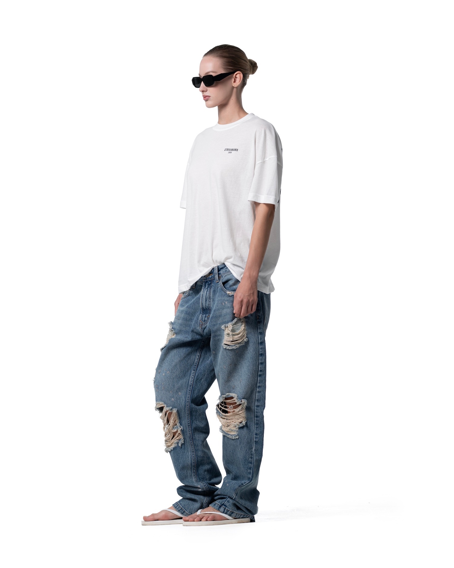 SS26 SHEER T-SHIRT - WHITE