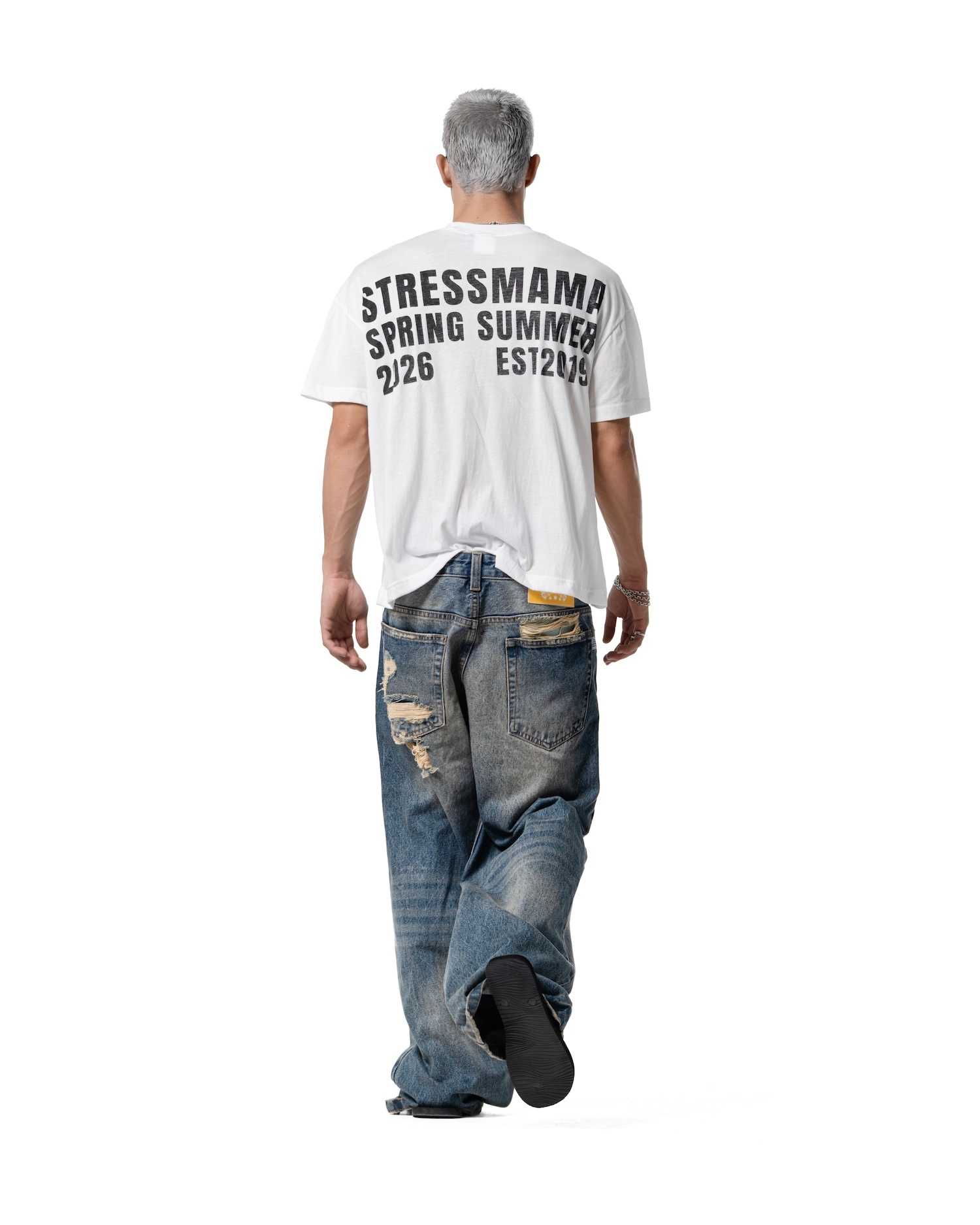 SS26 SHEER T-SHIRT - WHITE