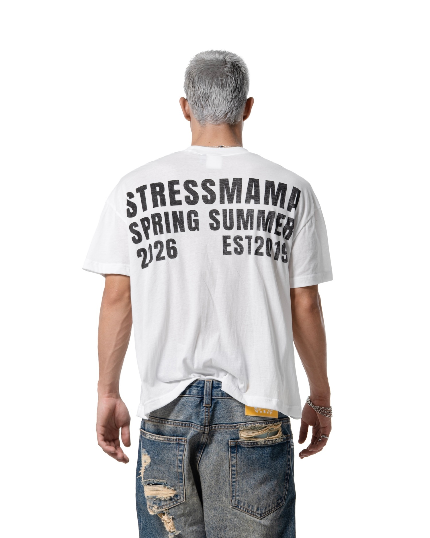SS26 SHEER T-SHIRT - WHITE