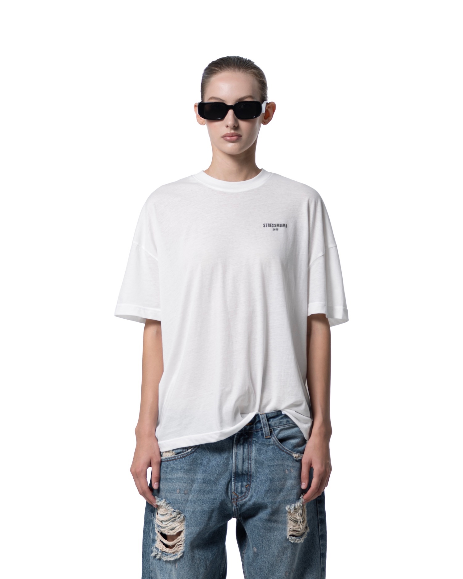 SS26 SHEER T-SHIRT - WHITE