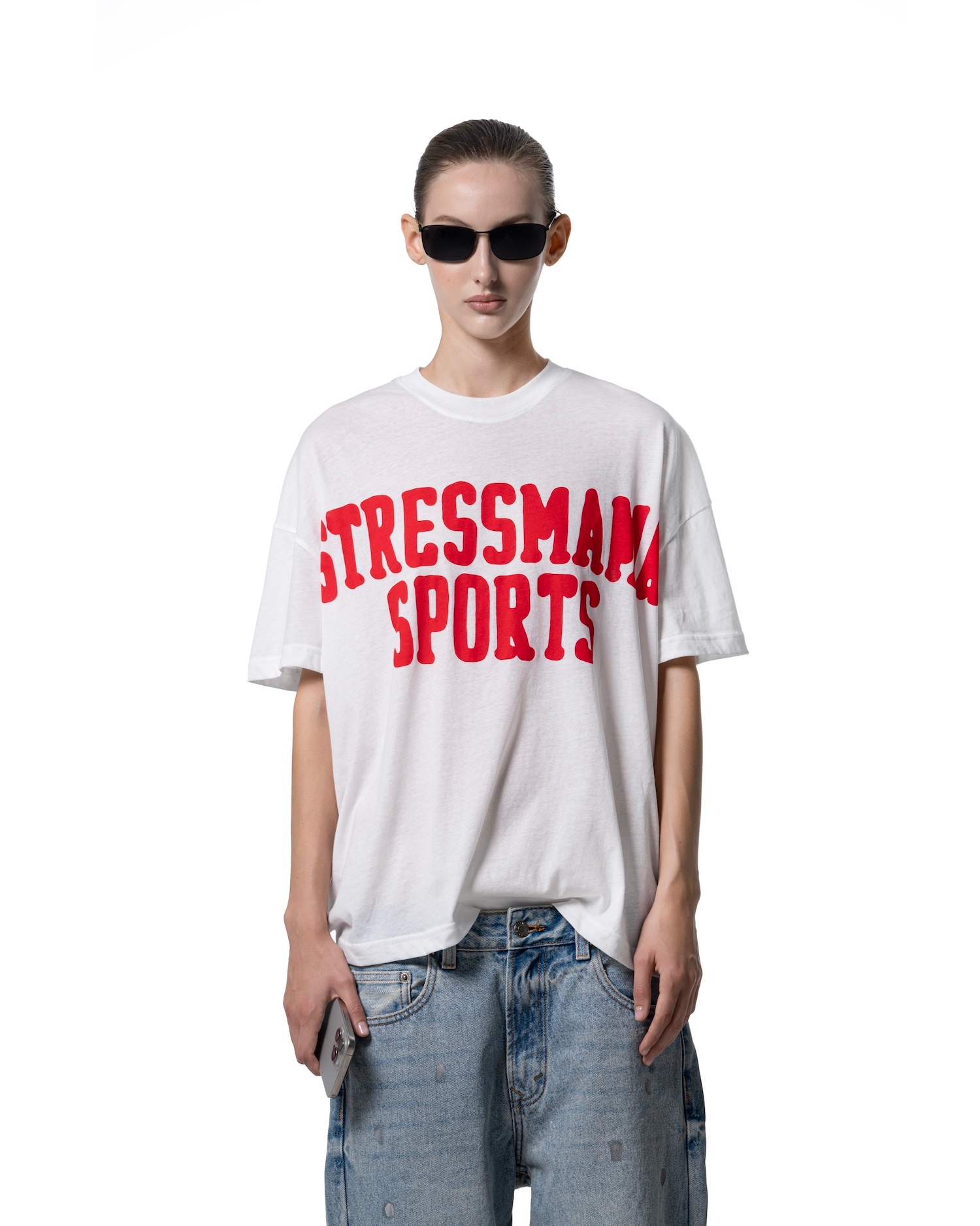 SSMA SPORTS 01 T-SHIRT - WHITE