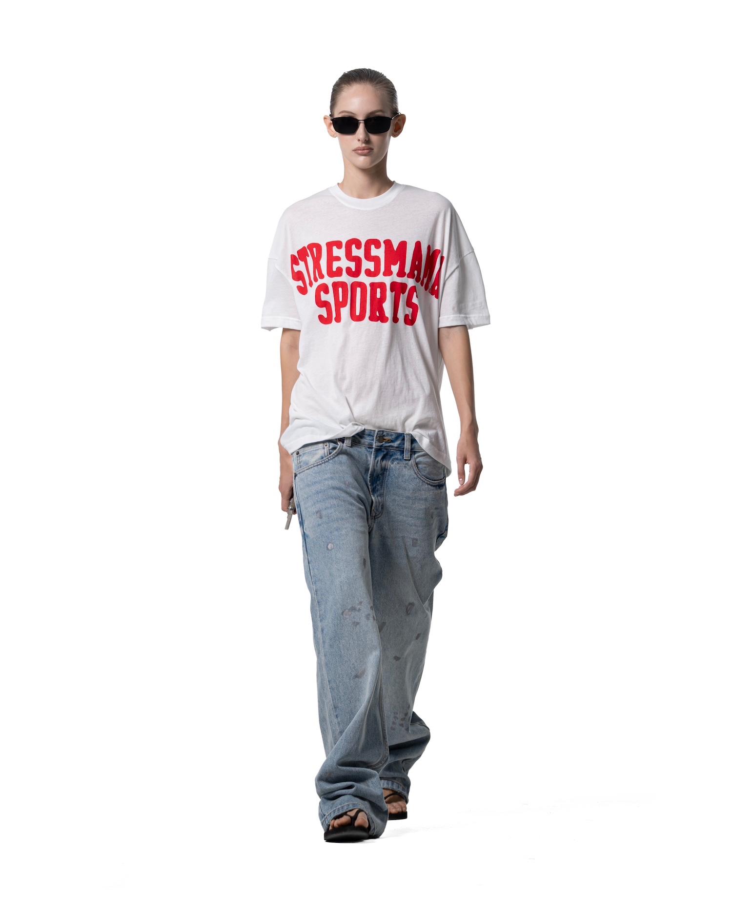 SSMA SPORTS 01 T-SHIRT - WHITE