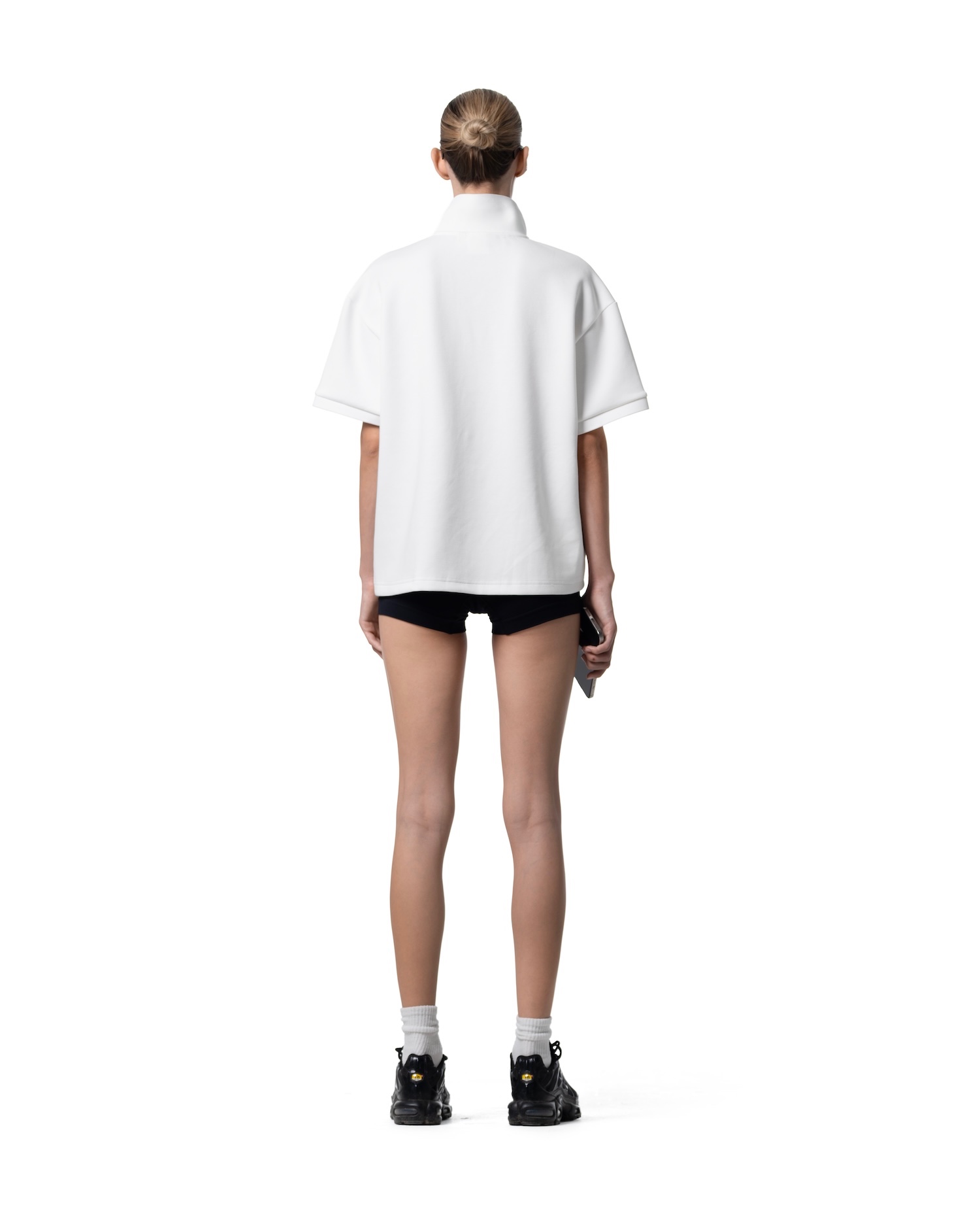 SSMA LOGO POLO T-SHIRT - WHITE