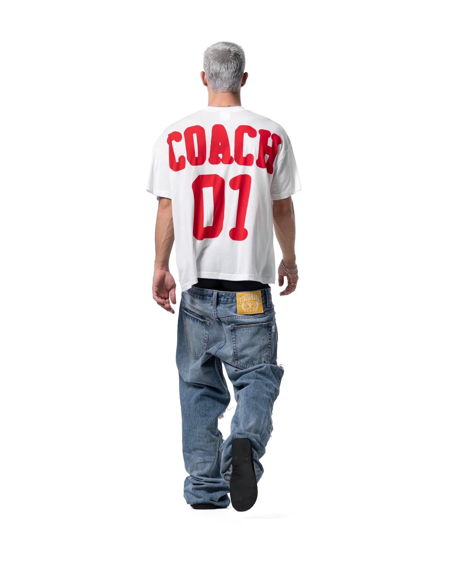 SSMA SPORTS 01 T-SHIRT - WHITE