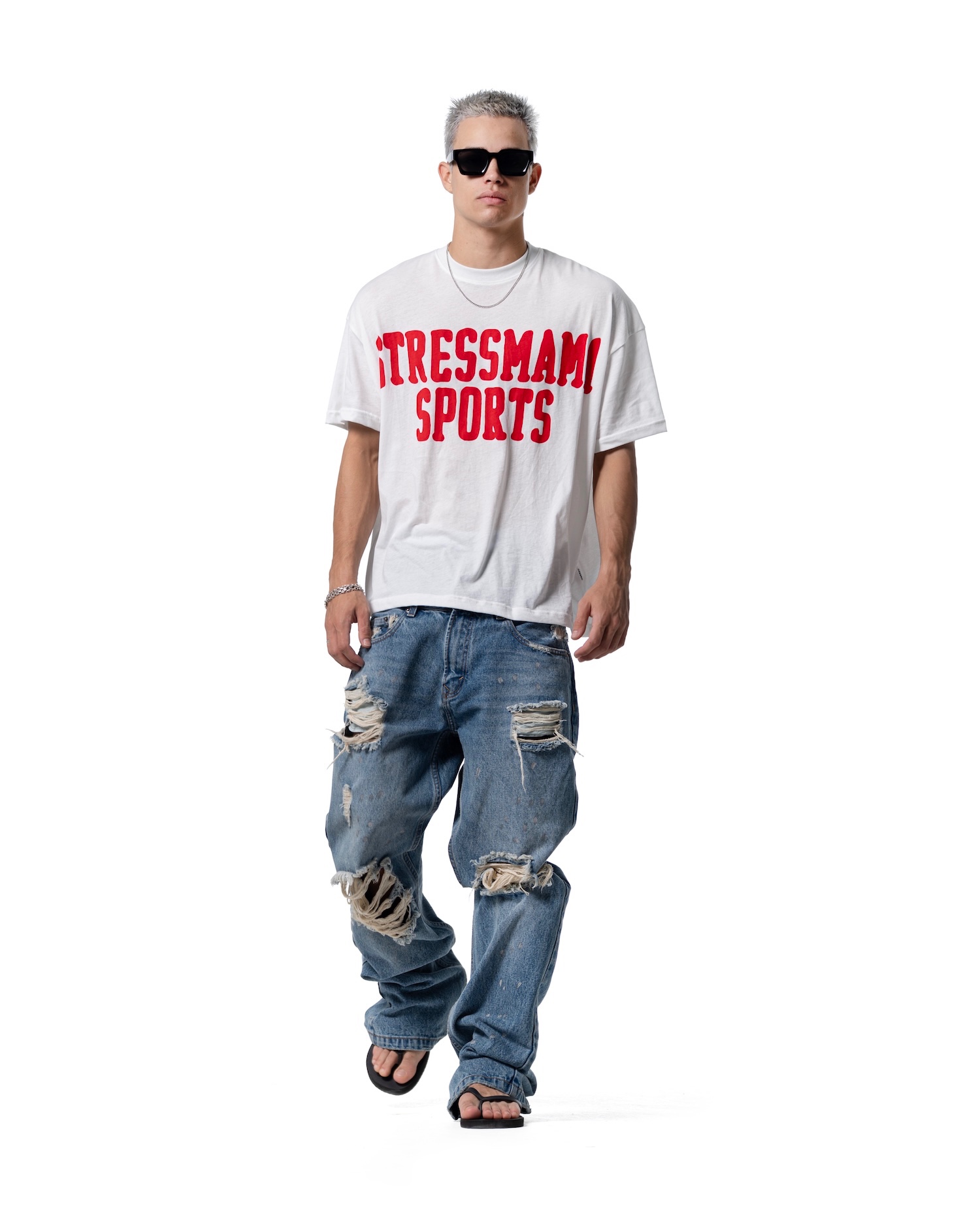 SSMA SPORTS 01 T-SHIRT - WHITE