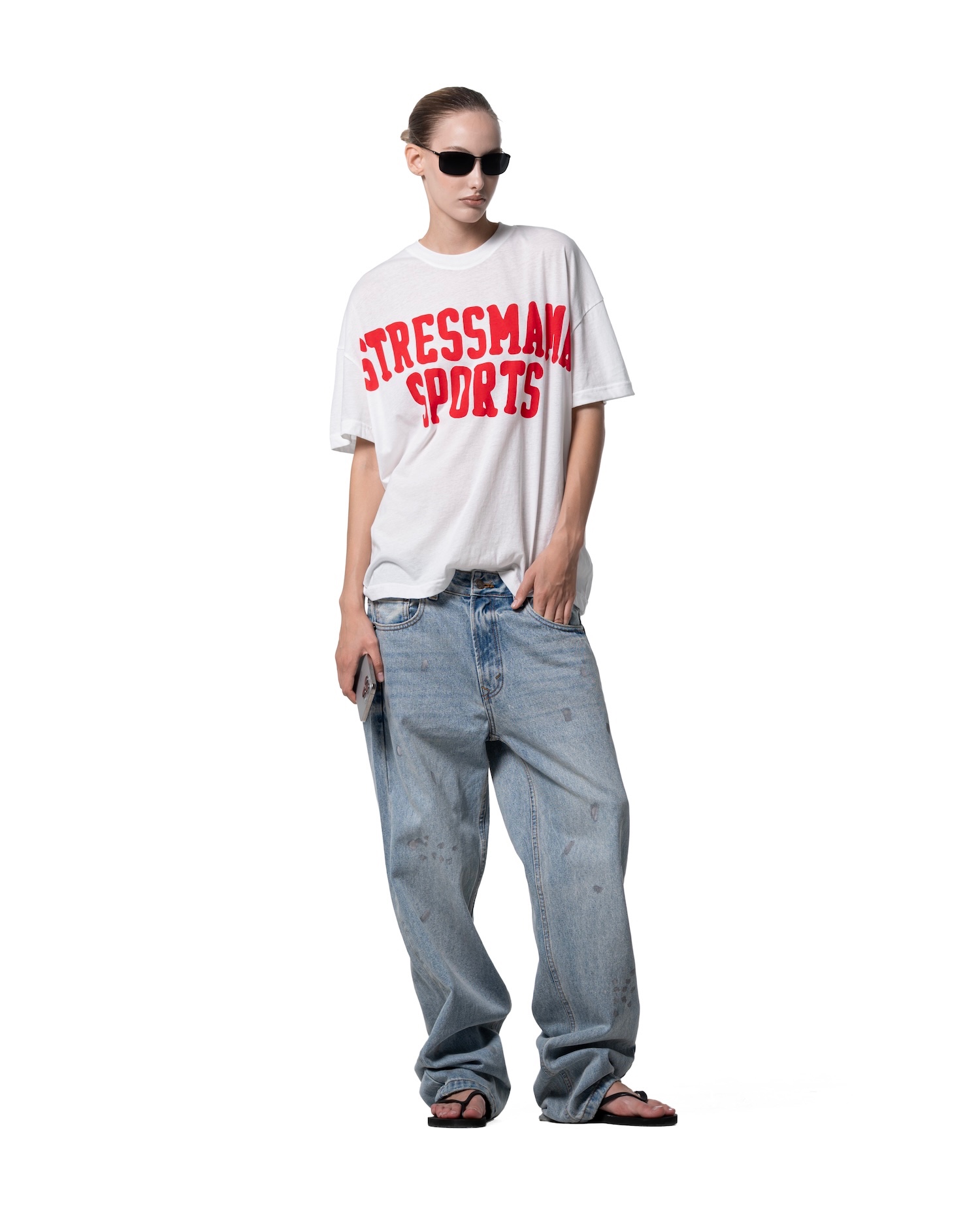 SSMA SPORTS 01 T-SHIRT - WHITE