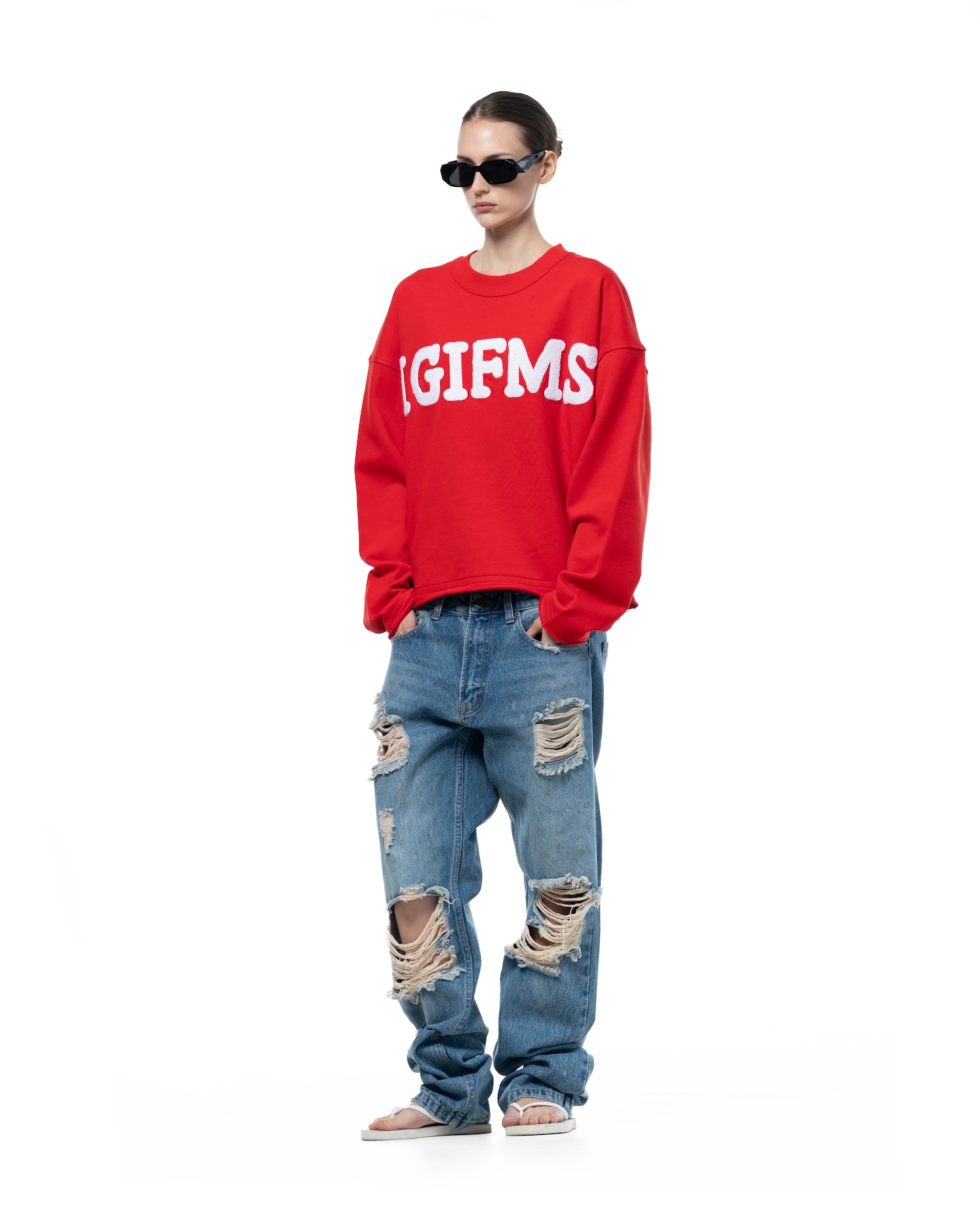 SSMA IGIFMS EMBROIDERY LONGSLEEVE - RED