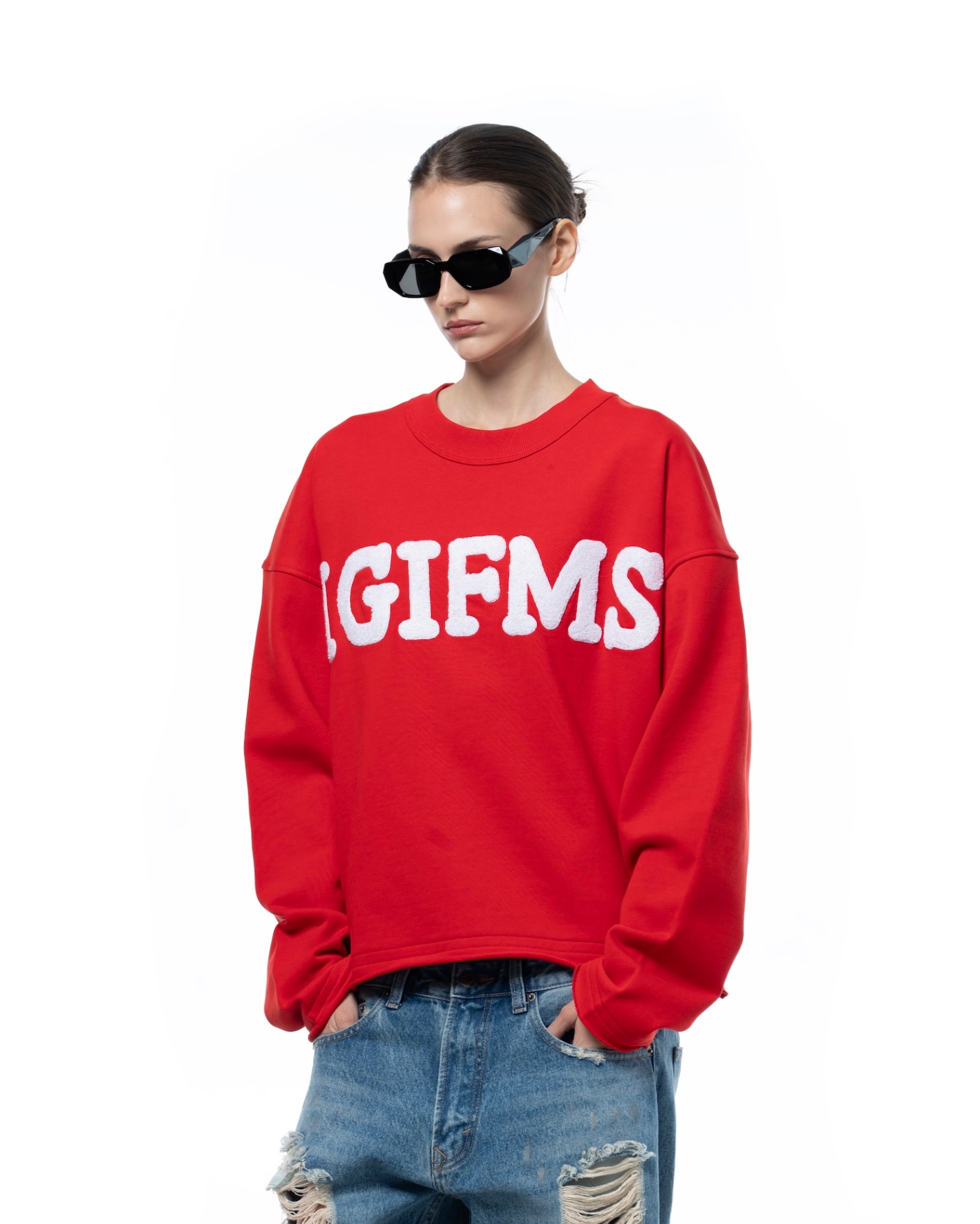 SSMA IGIFMS EMBROIDERY LONGSLEEVE - RED