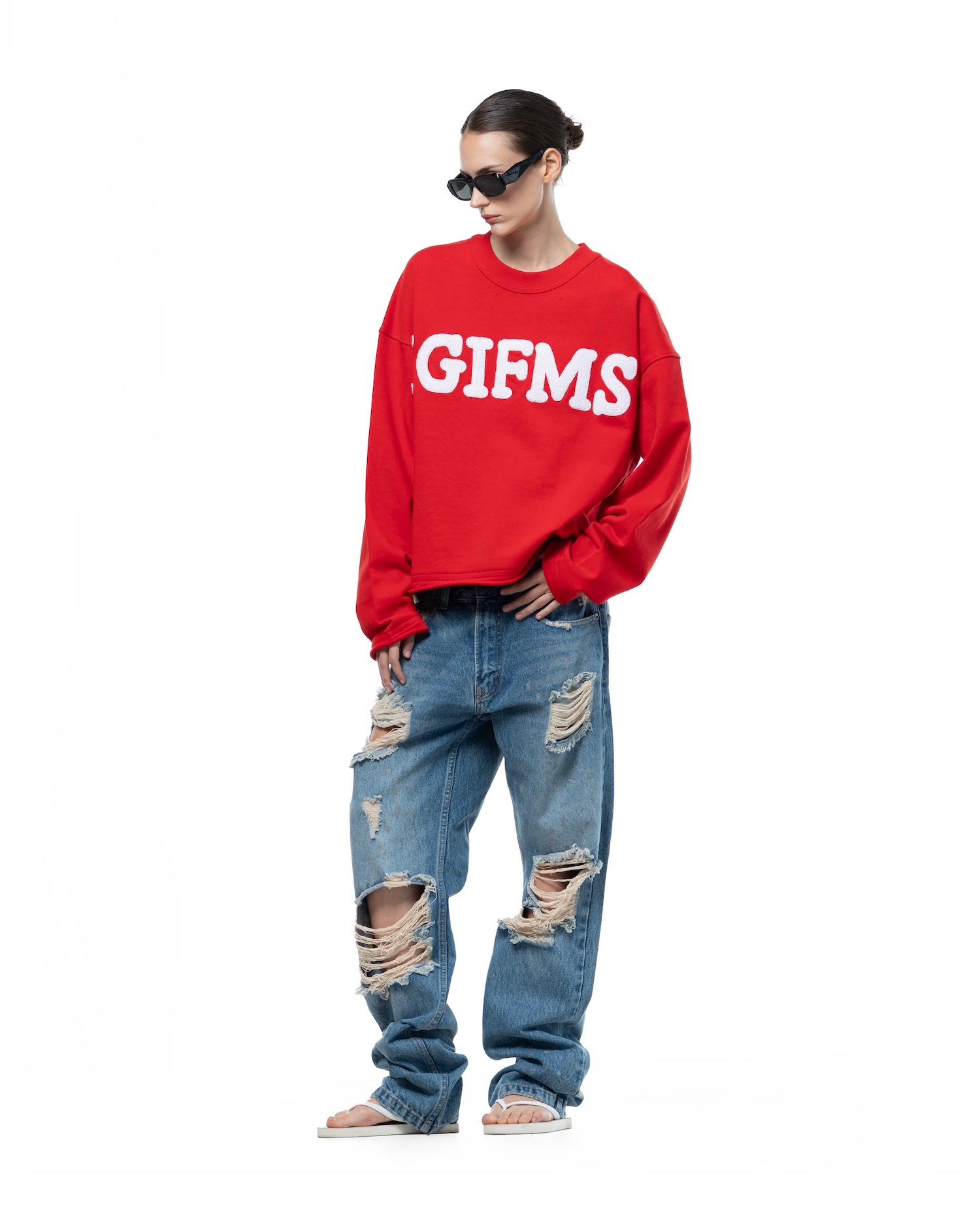 SSMA IGIFMS EMBROIDERY LONGSLEEVE - RED