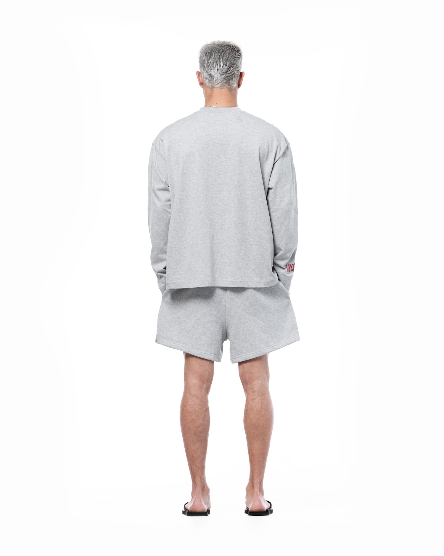 SSMA CORE V2 JERSEY SHORTS - GRAY