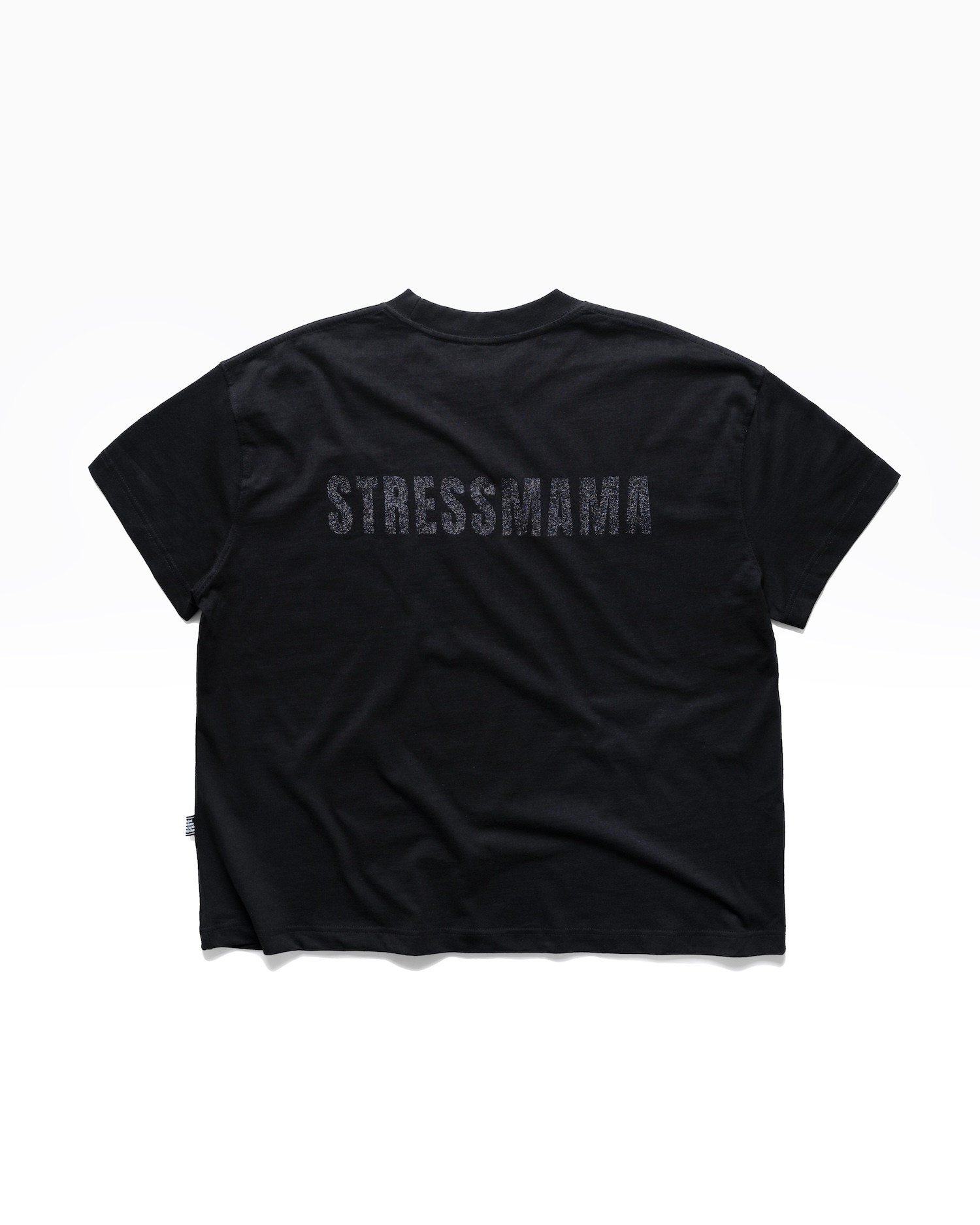 SSMA GLITTER T-SHIRT - BLACK