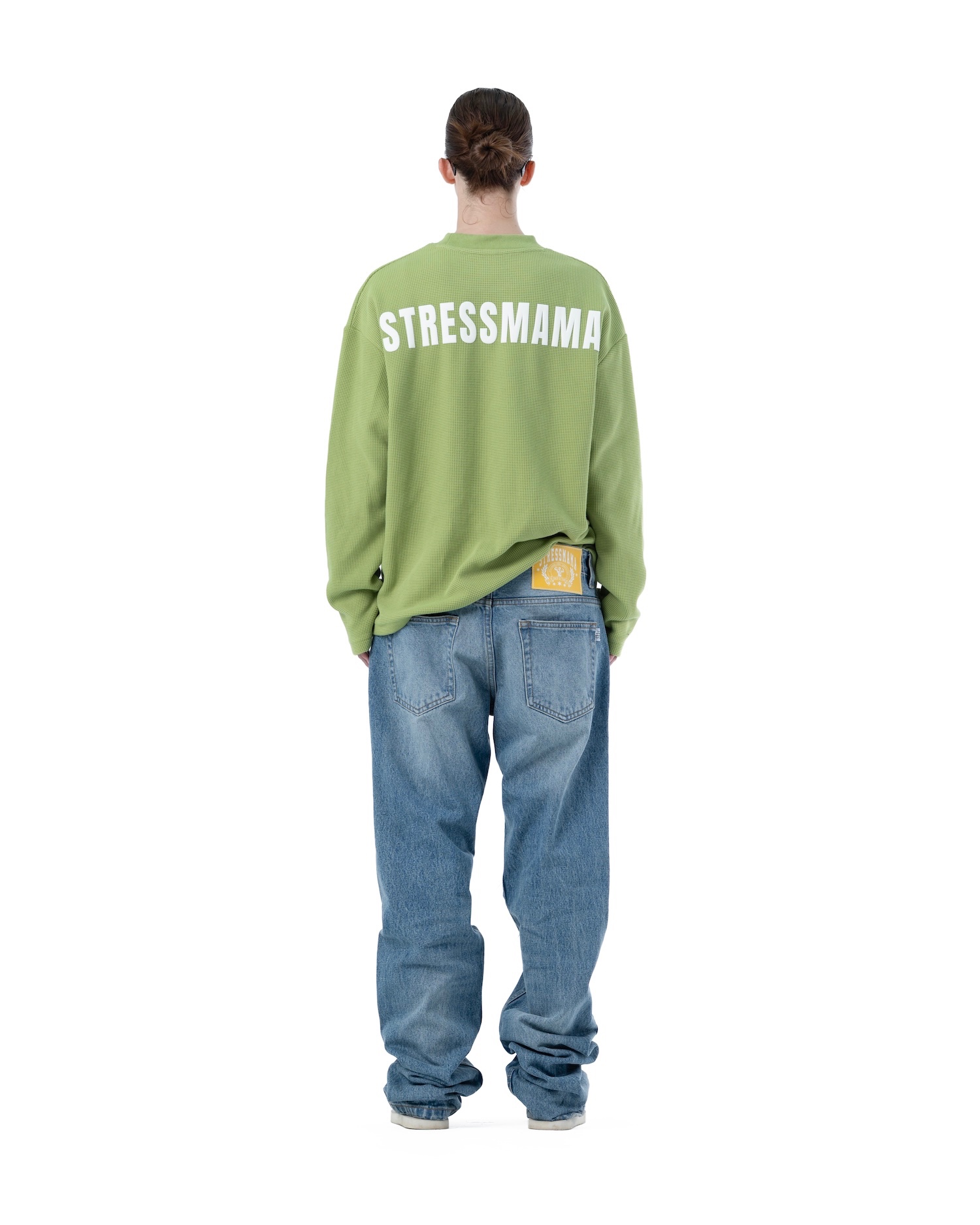 SS26 WAFFLE LONGSLEEVE - GREEN