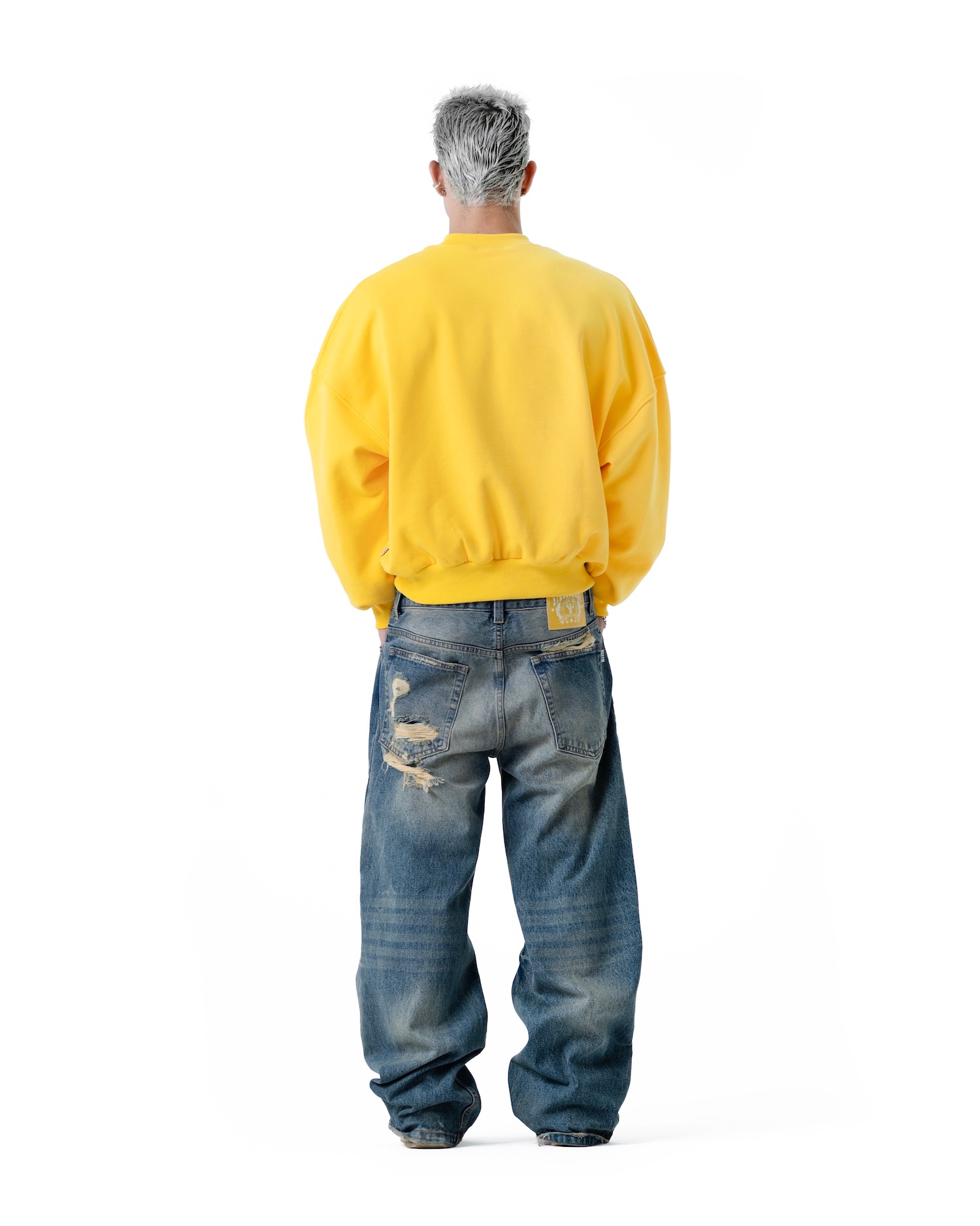 SS26 HOSM SWEATER - YELLOW