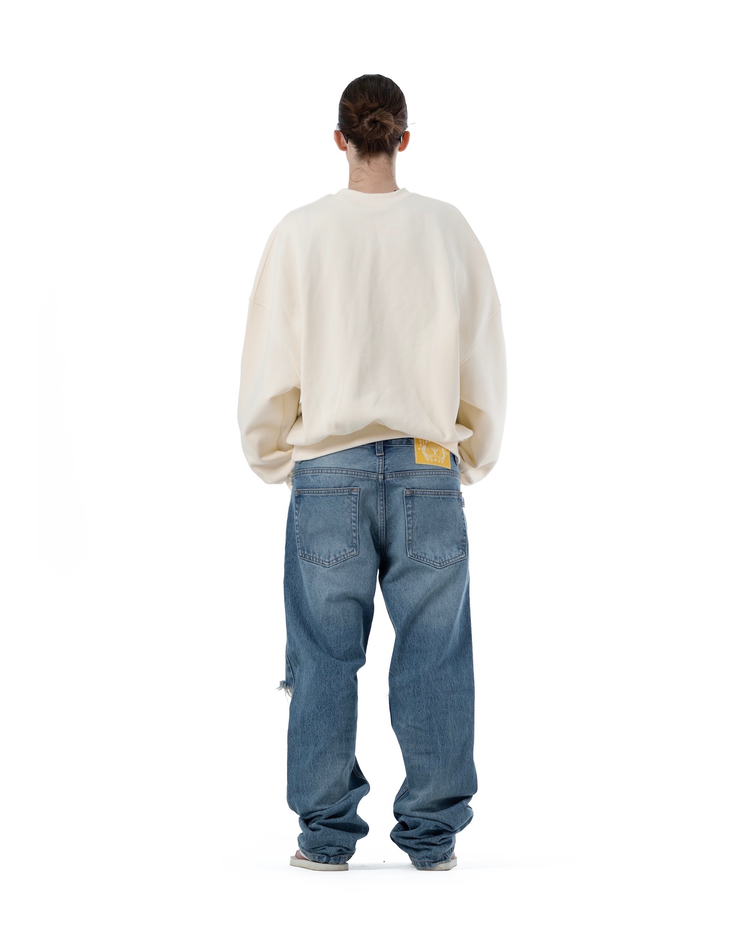 SS26 HOSM SWEATER - CREAM
